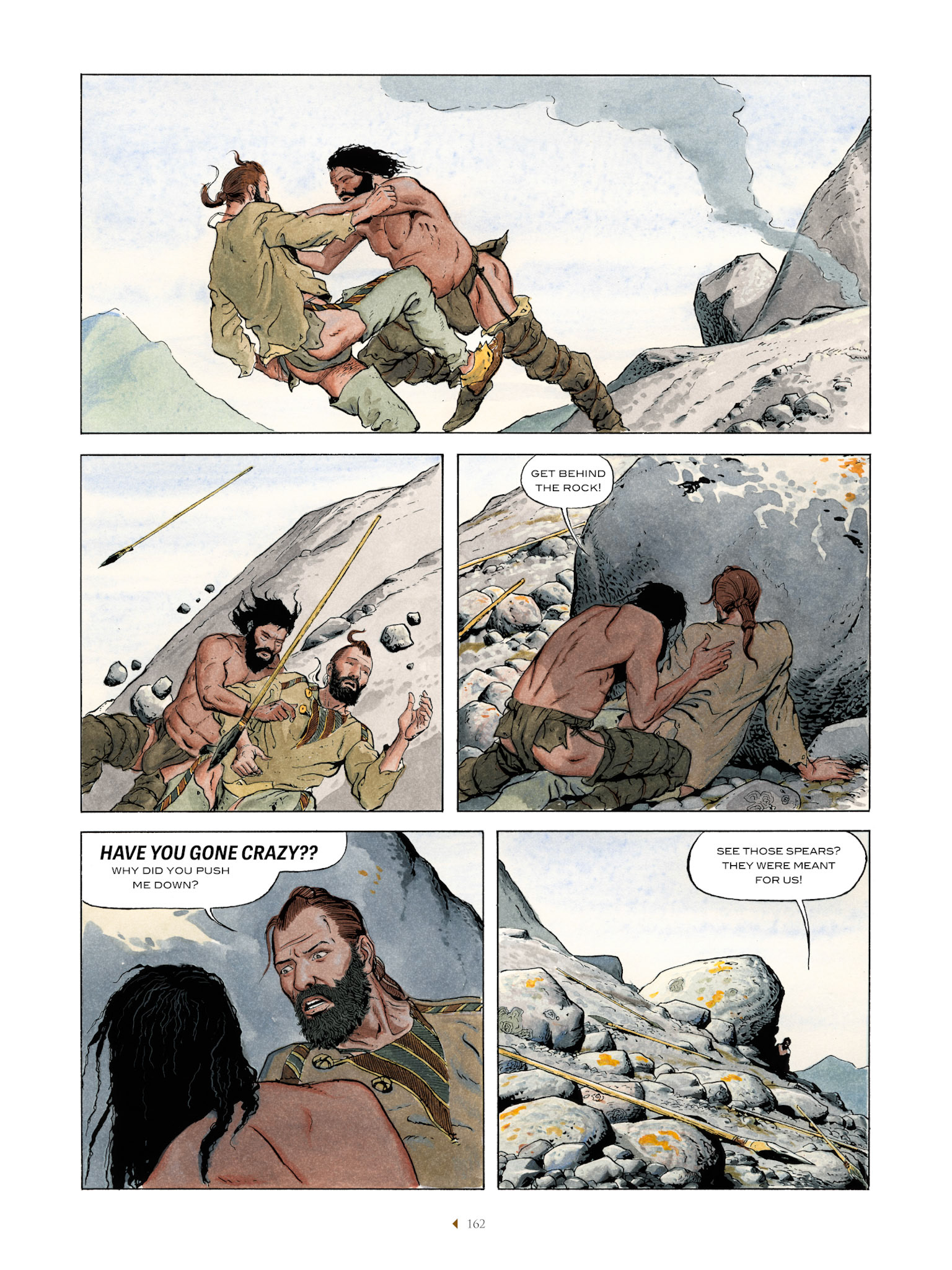 Page from the Graphic Novel: The Clan of the Celestial Spear