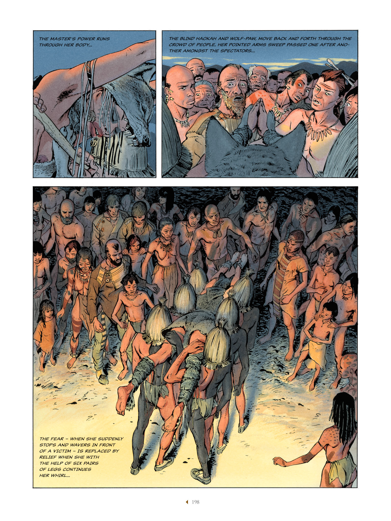 Page from the Graphic Novel: The Clan of the Celestial Spear
