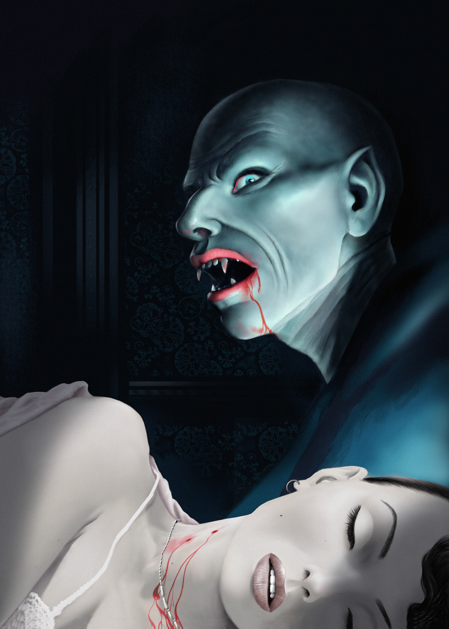 Illustration till egen faktabok: Monster och Myter