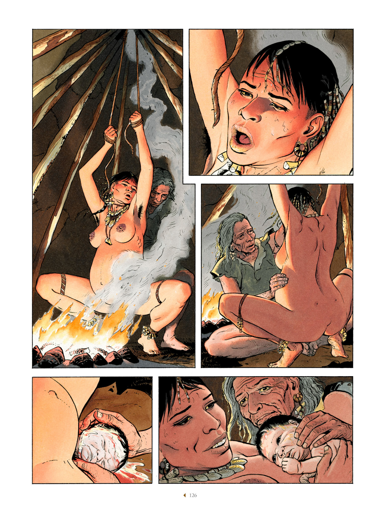 Page from the Graphic Novel: The Clan of the Celestial Spear