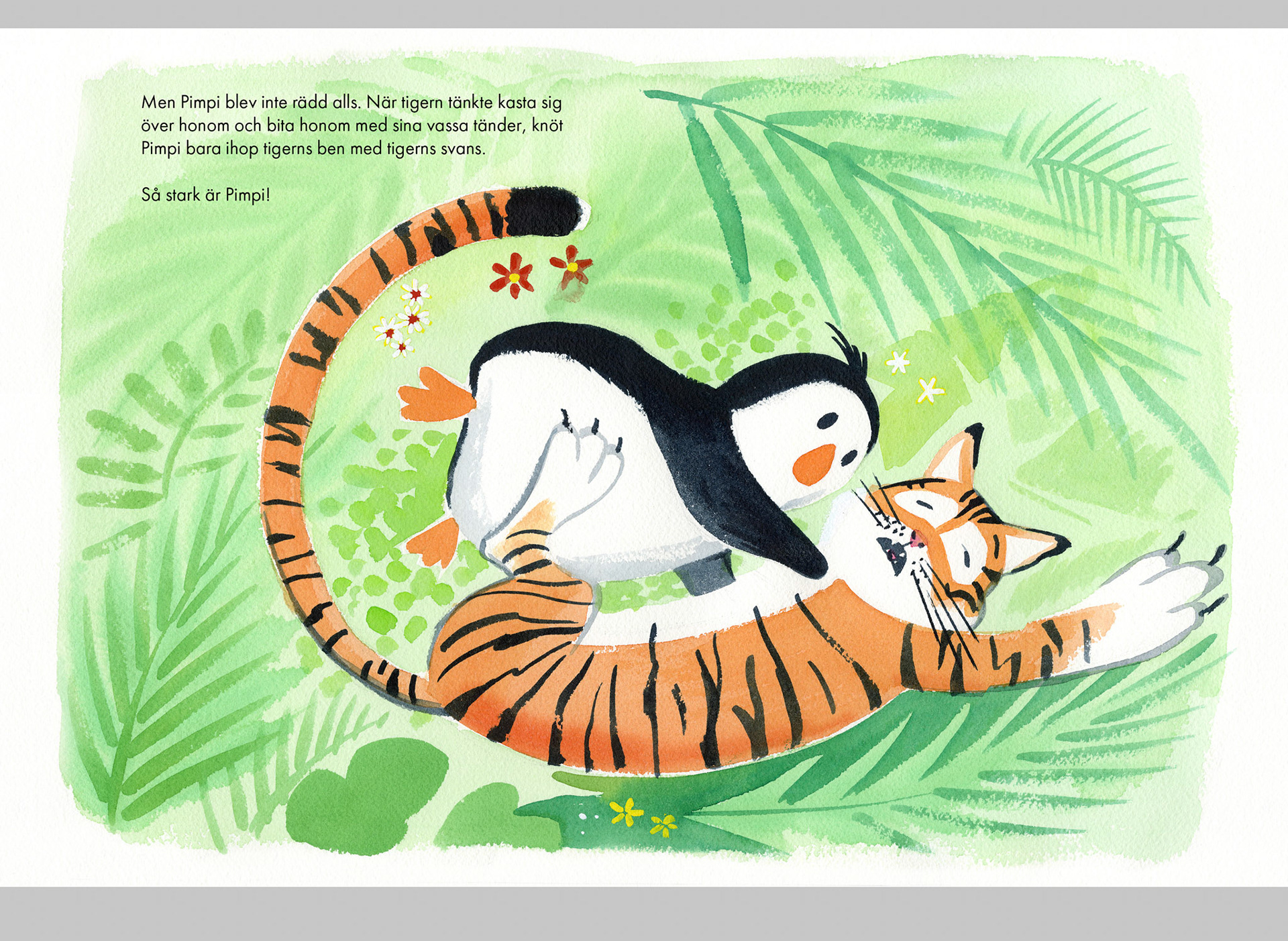 Pimpi – världens bästa pingvin: Egen text och bild / Rabén och Sjögren