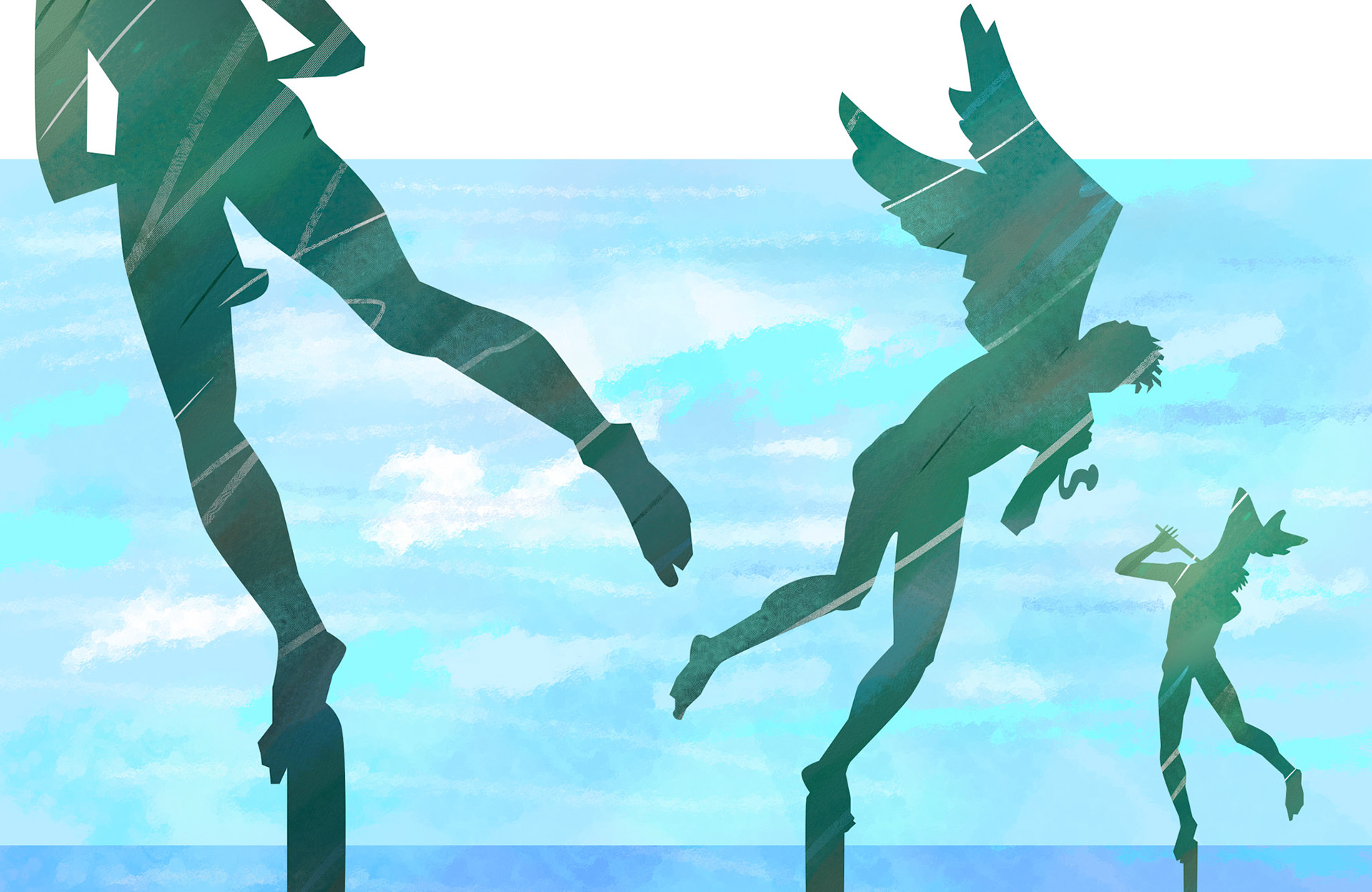 Millesgården skiss / Rabén och Sjögren