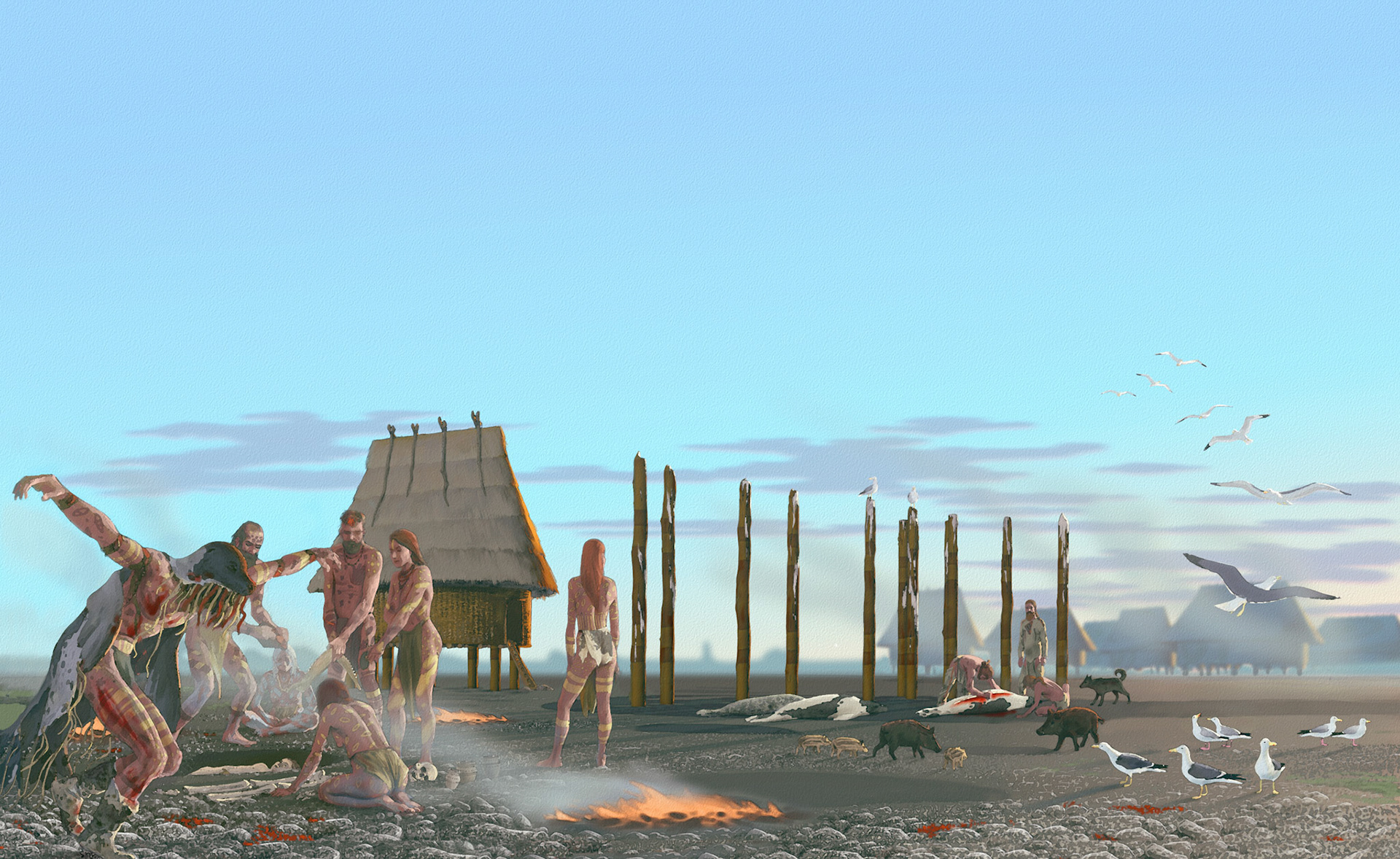 Fångstplats vid Ajvide /Forskning och framsteg