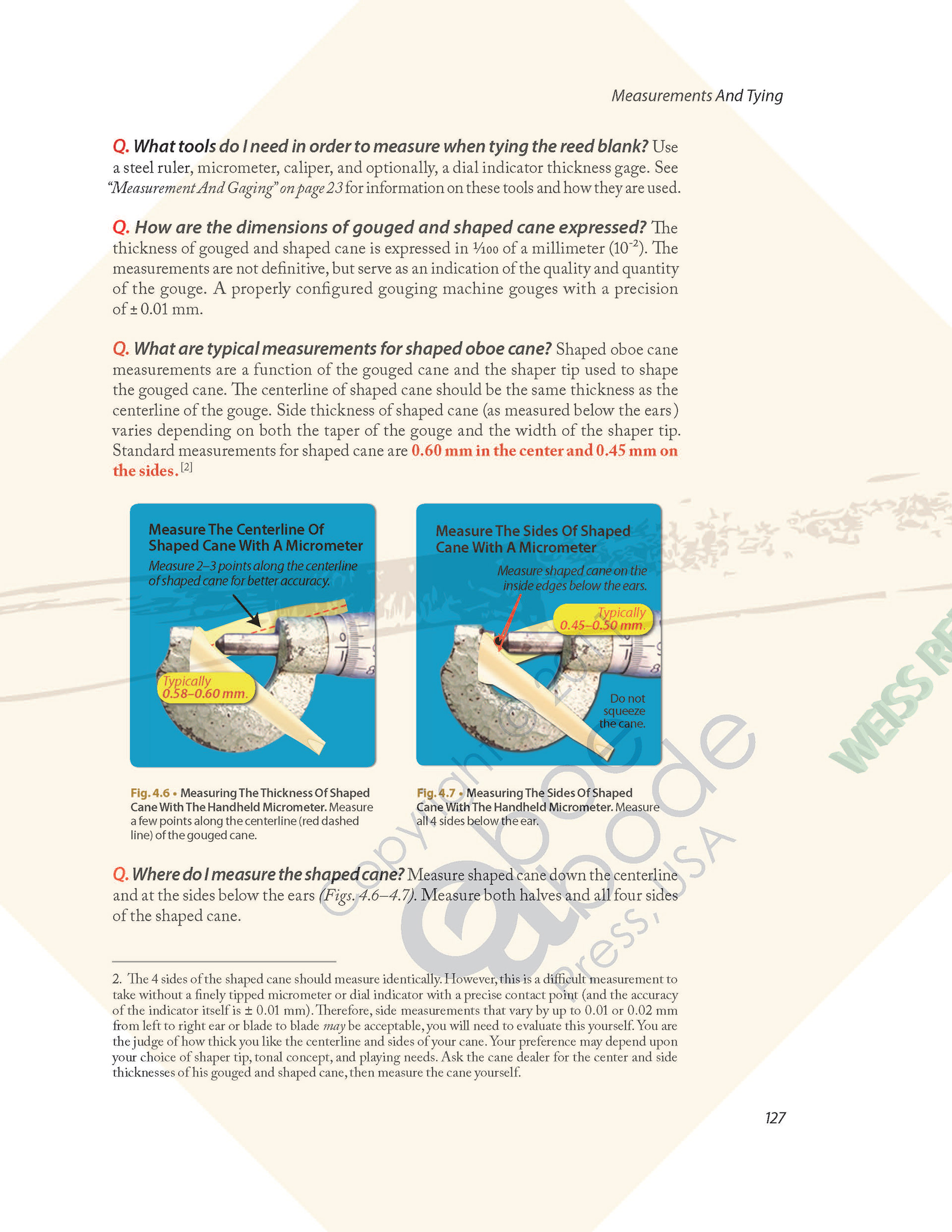 Best Oboe Reed Book Sample Pages