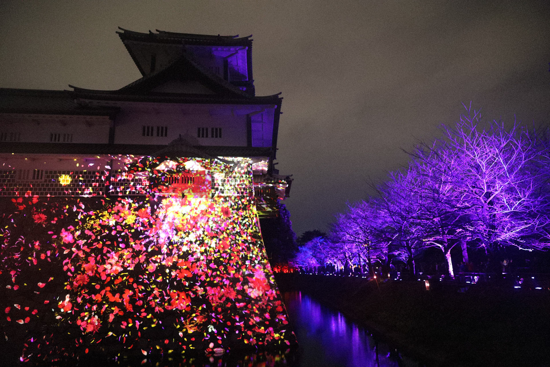 teamLab at Kanazawa Castle
