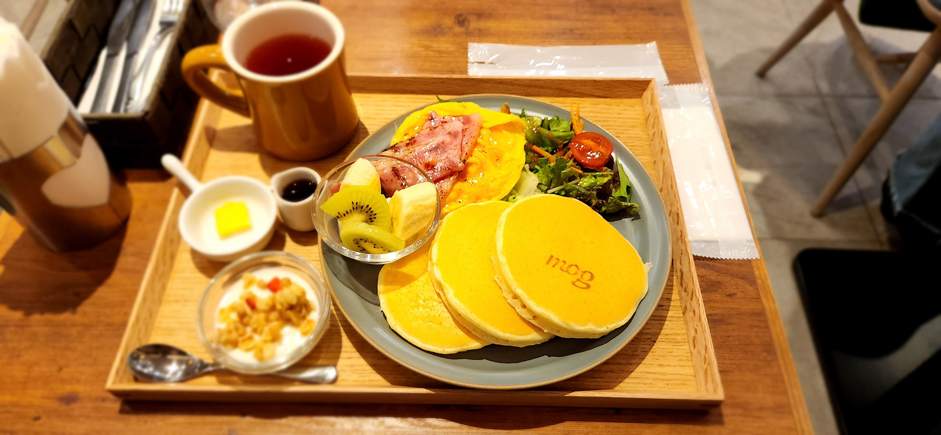 Pancakes (Cafe Mog, Osaka)