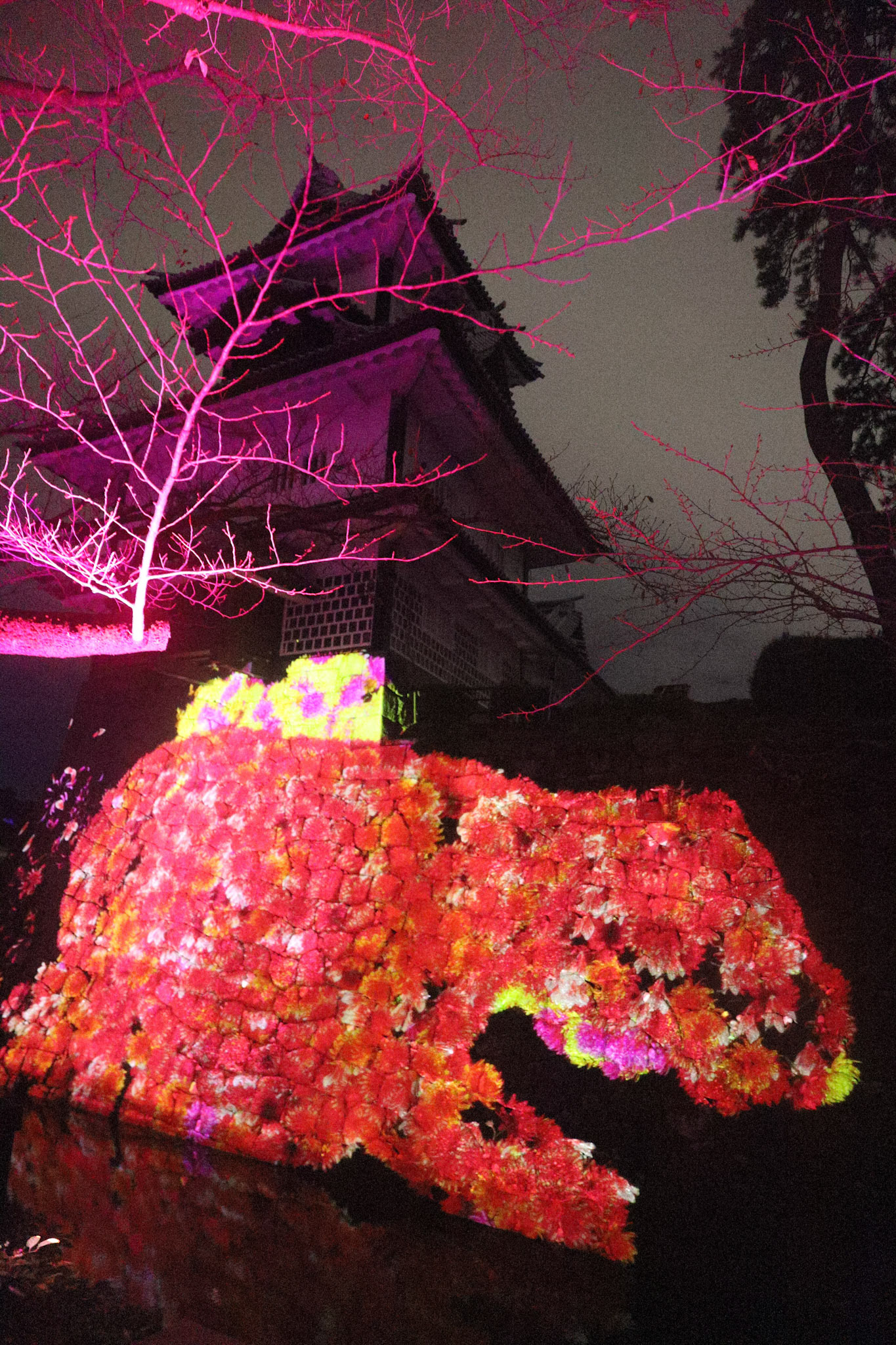teamLab at Kanazawa Castle