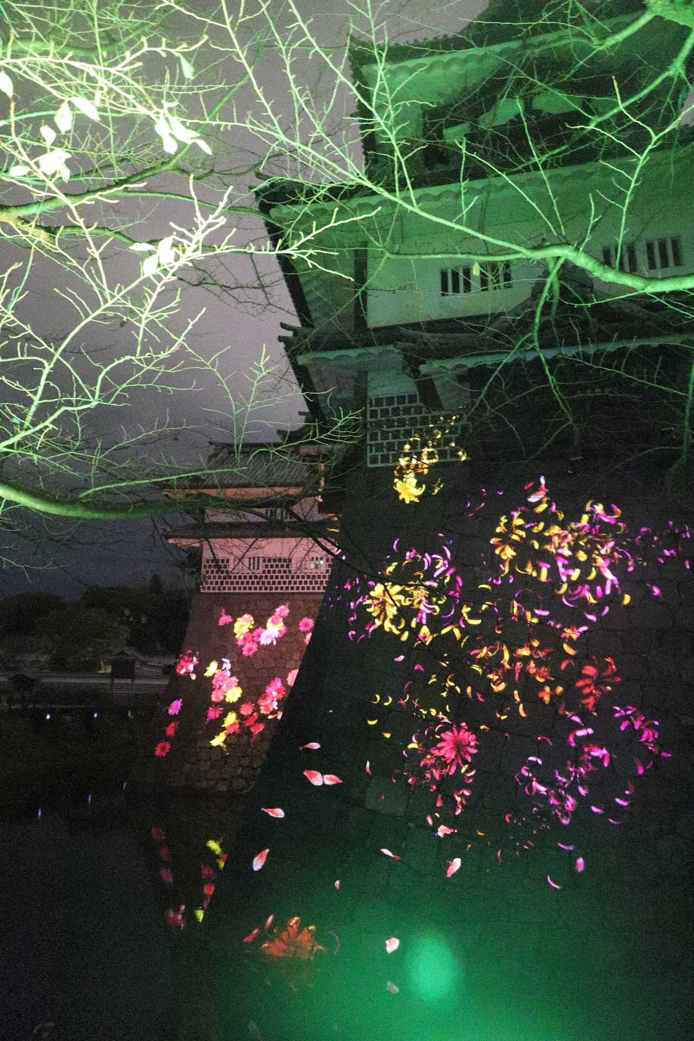 teamLab at Kanazawa Castle