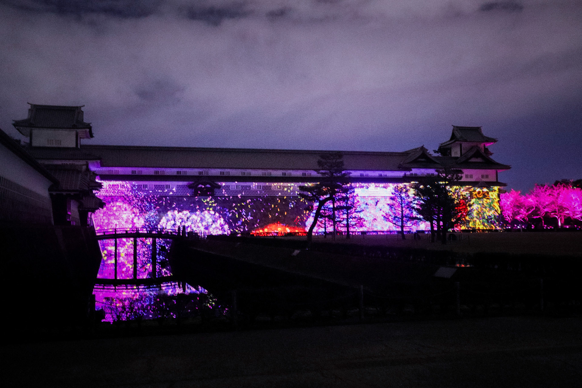 teamLab at Kanazawa Castle