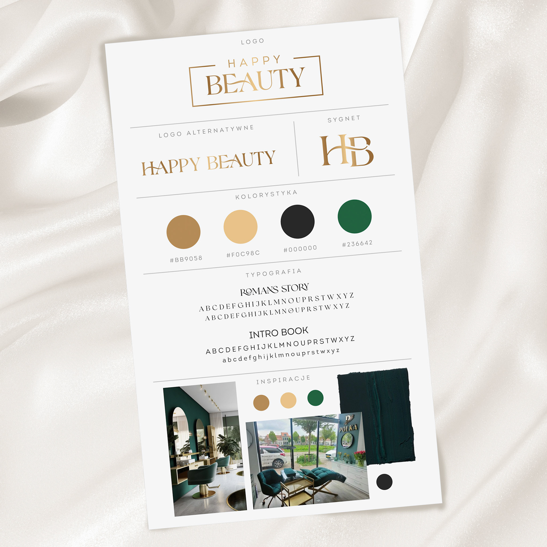 The texture of the satin fabric of beige color for the background