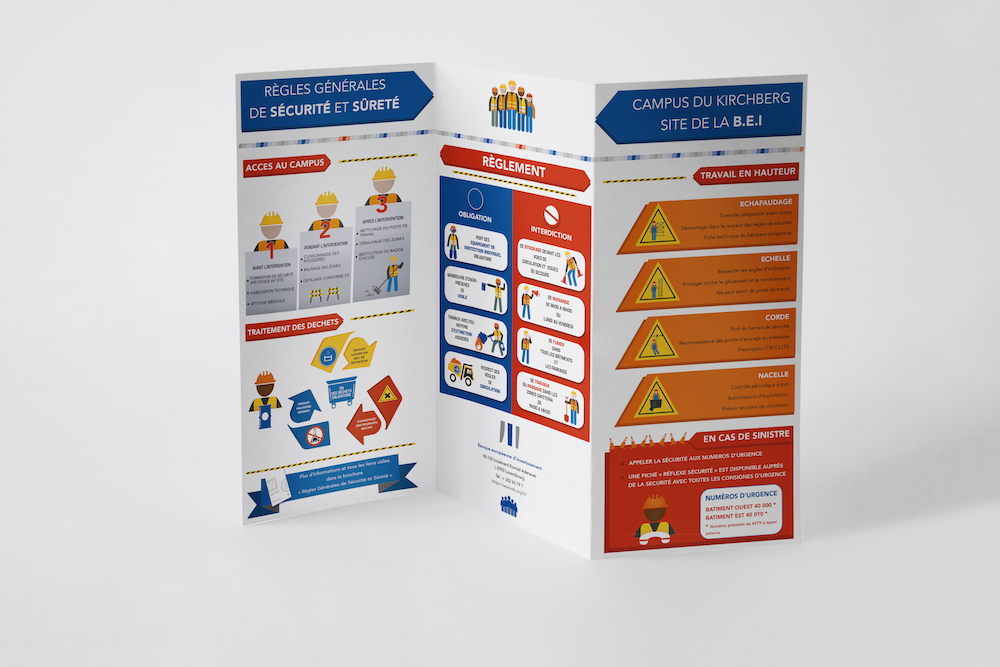 Mock-up brochure
