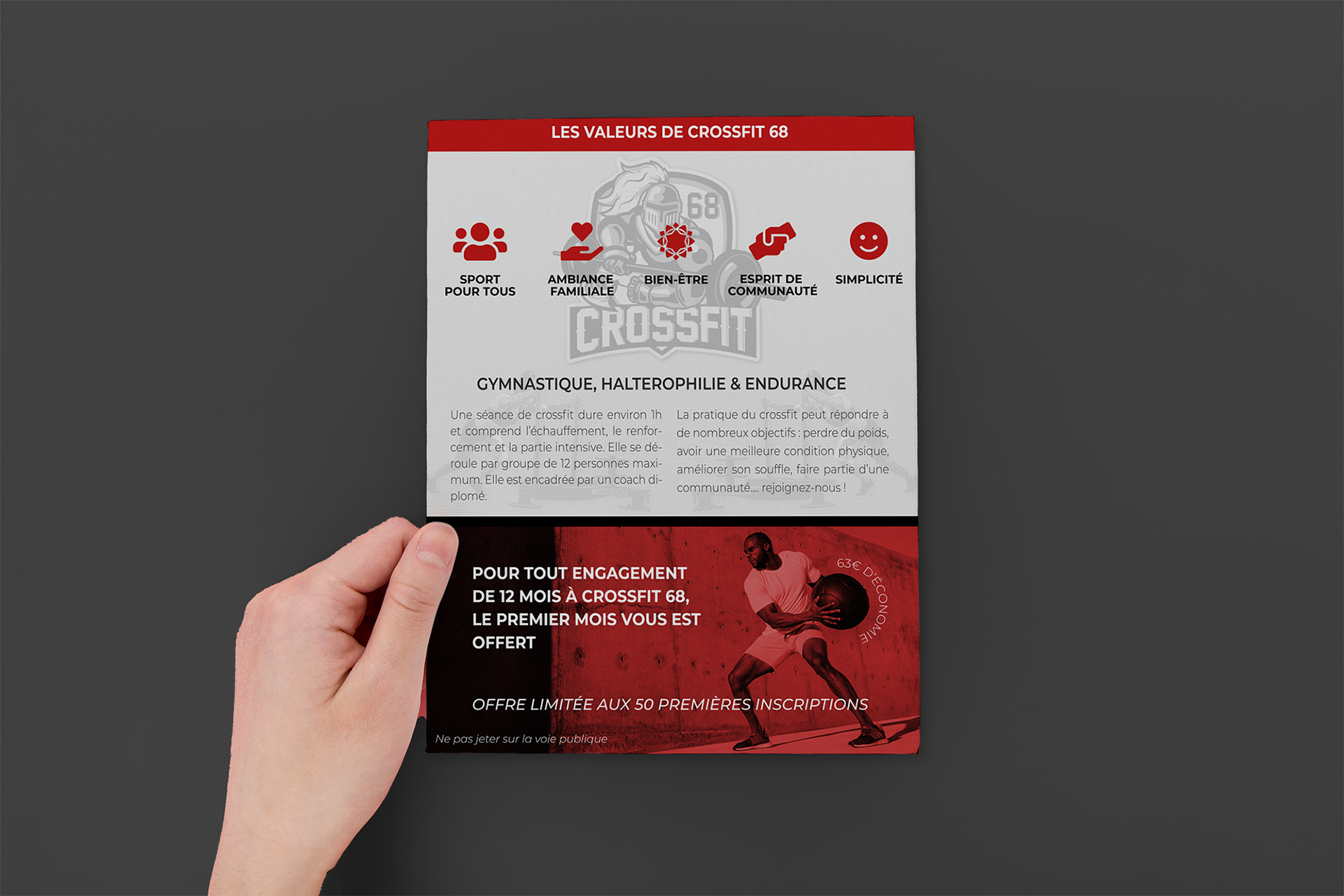 Mock-up flyer - verso