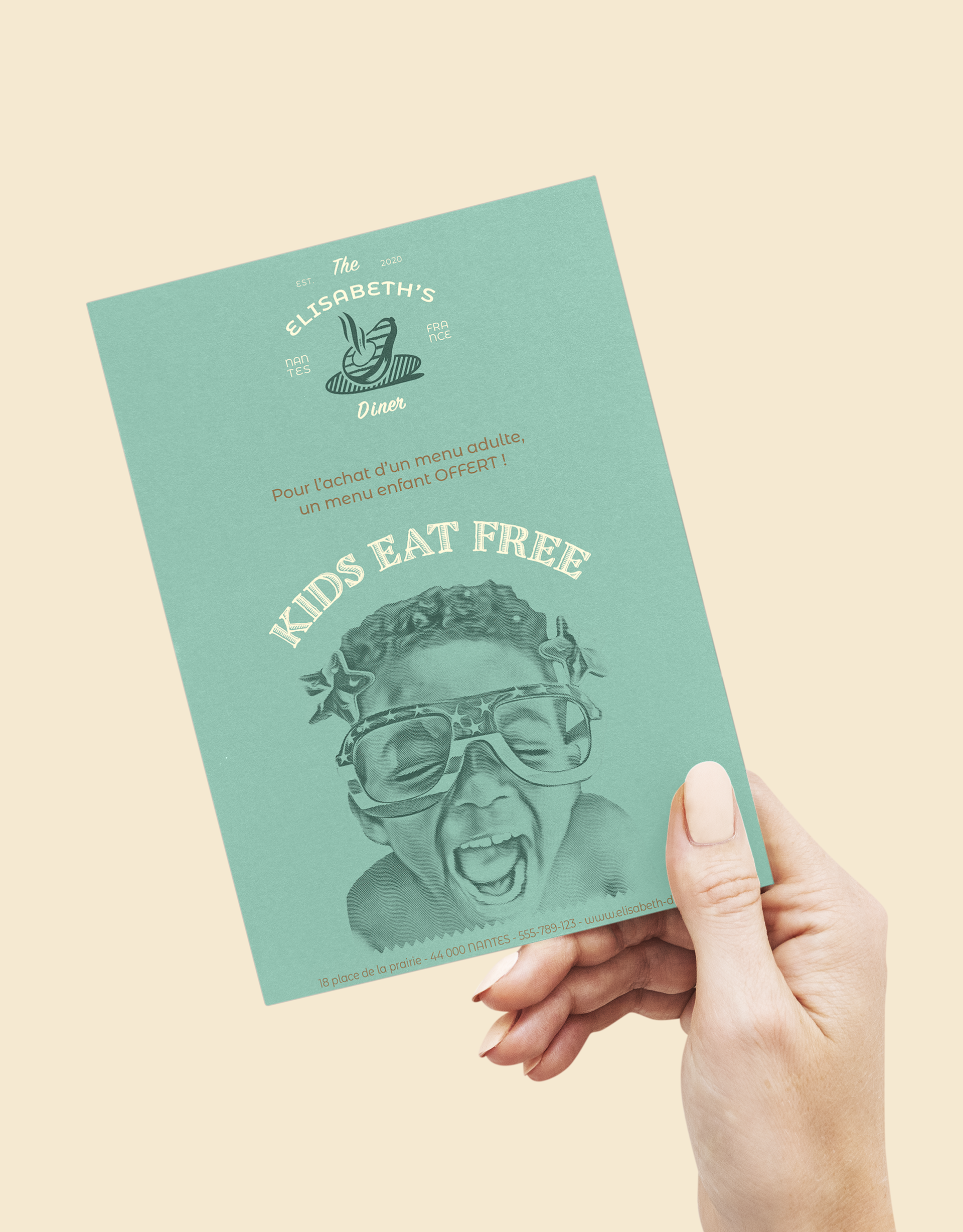 Mock-up flyer