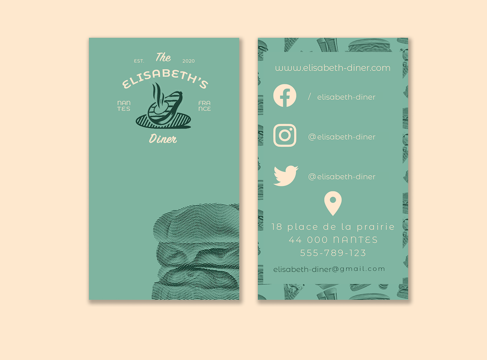 Mock-up carte de visite