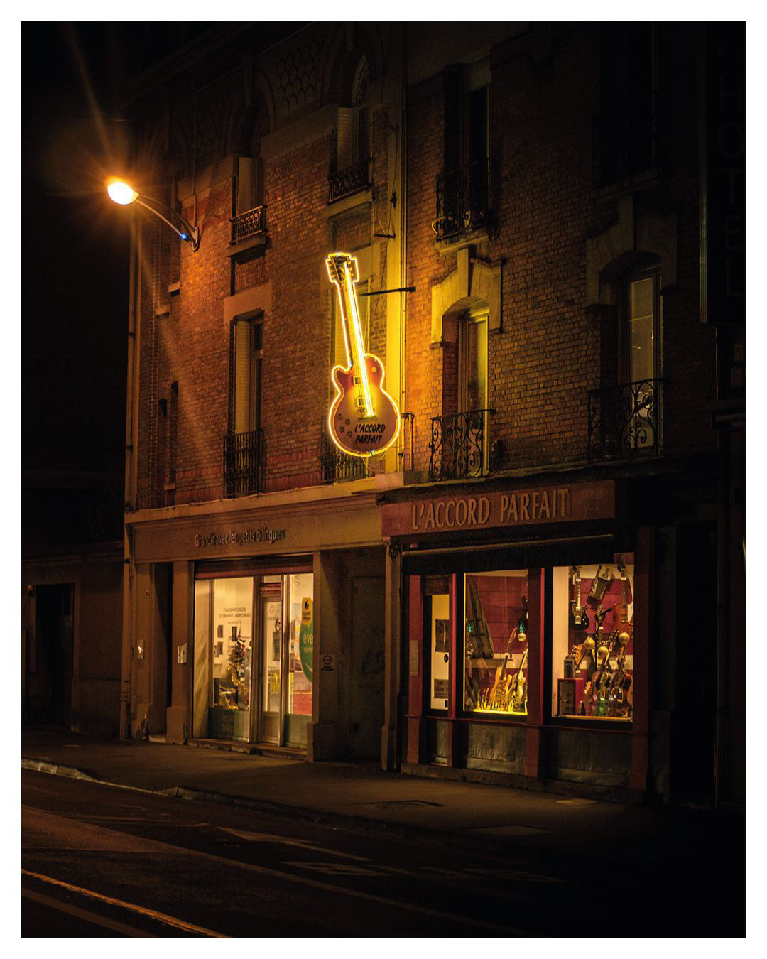 music instrument store
