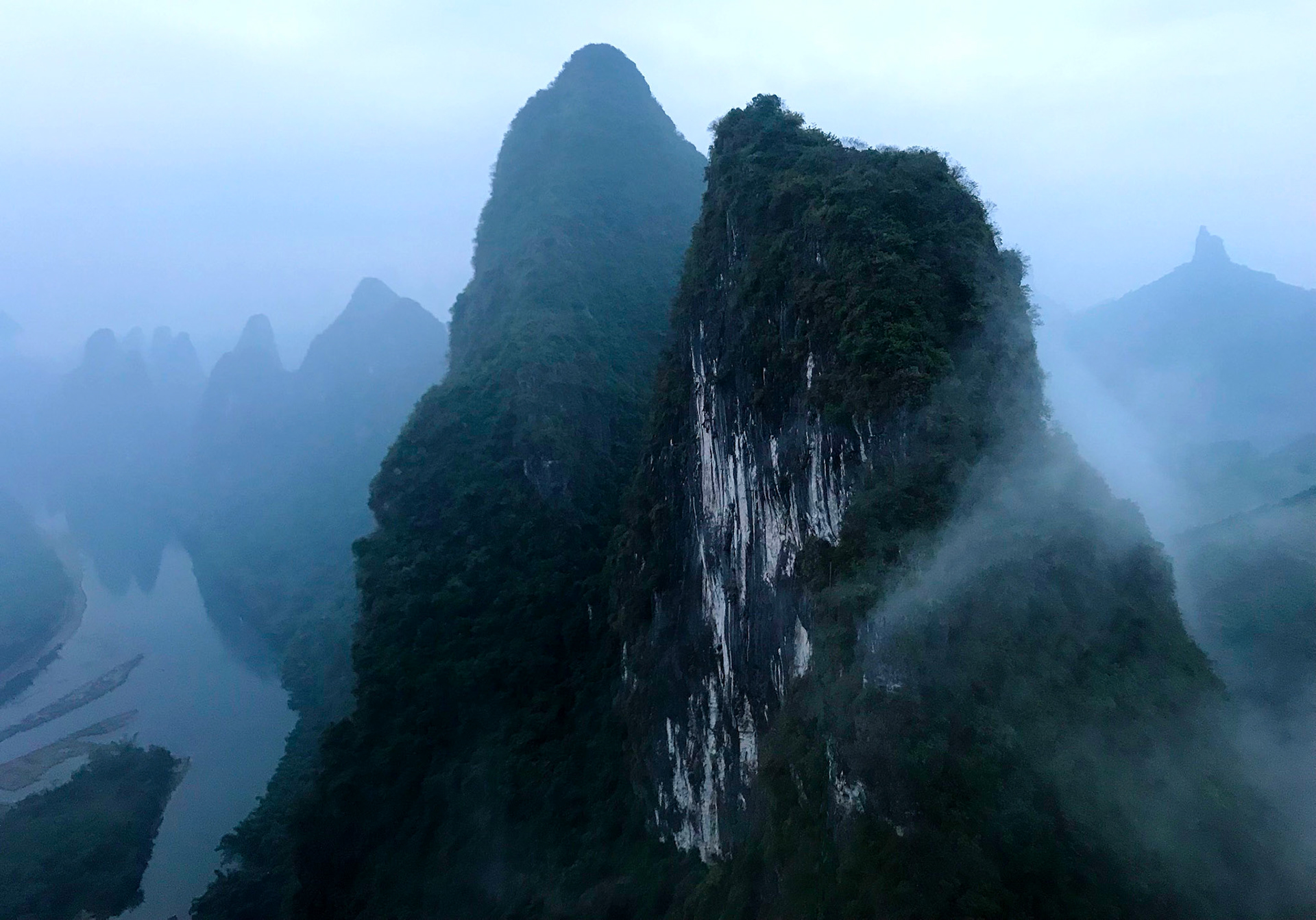 Karst Mountains, Yongshuo, China
