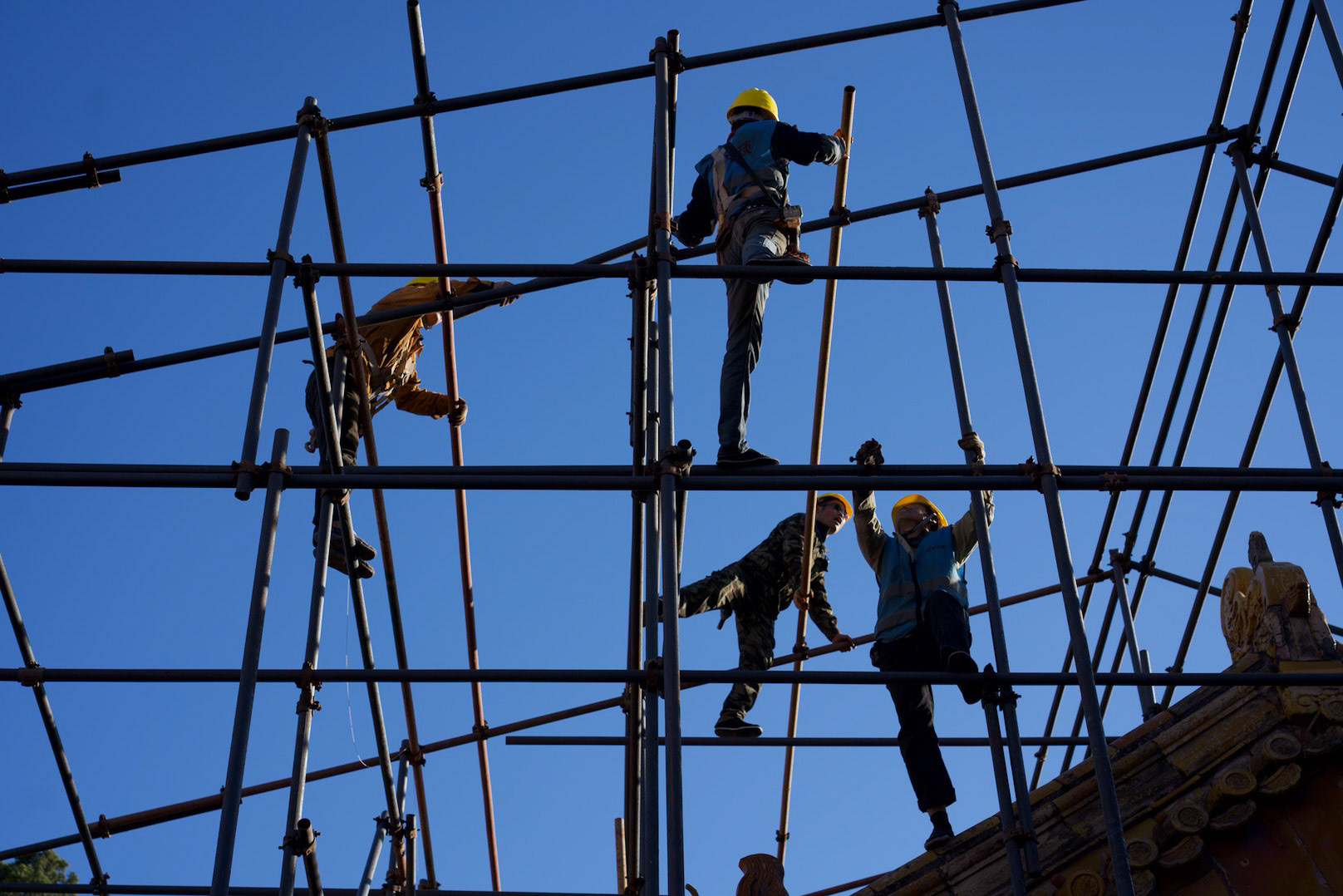 Repairing the Forbidden City, Beijing, China