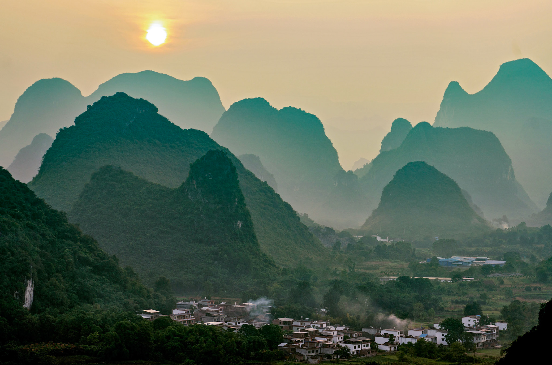 Karst Mountains, Yongshuo, China