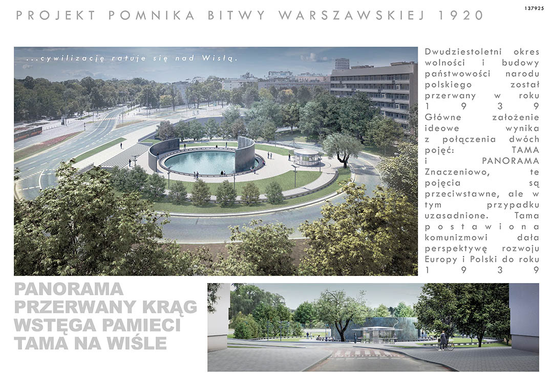 Warszawa, pomnik Bitwy Warszawskiej | 2020