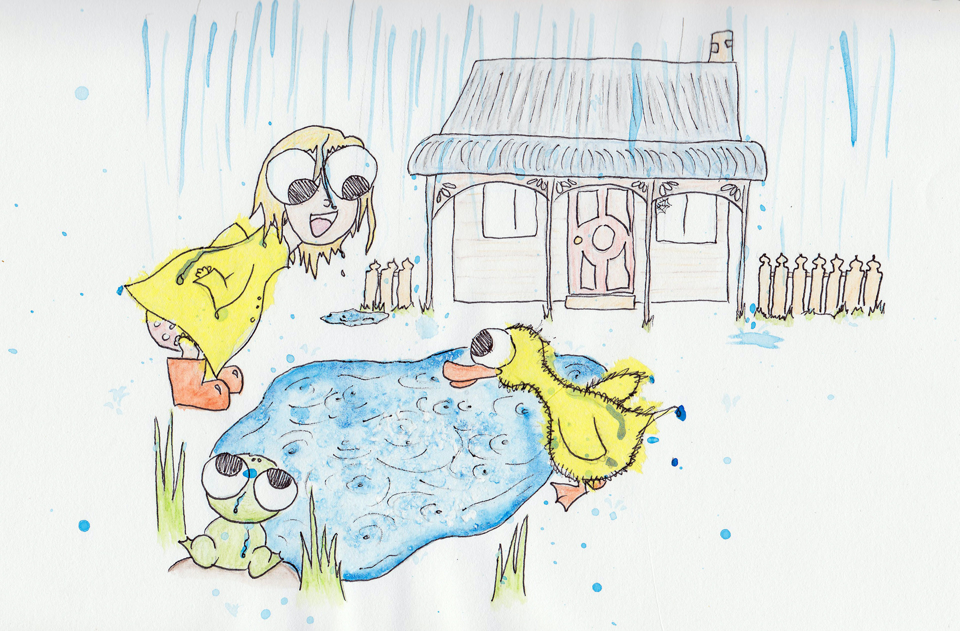 In for a Duck - illustration
