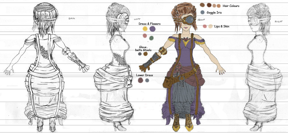 Steampunk - Character Concept
