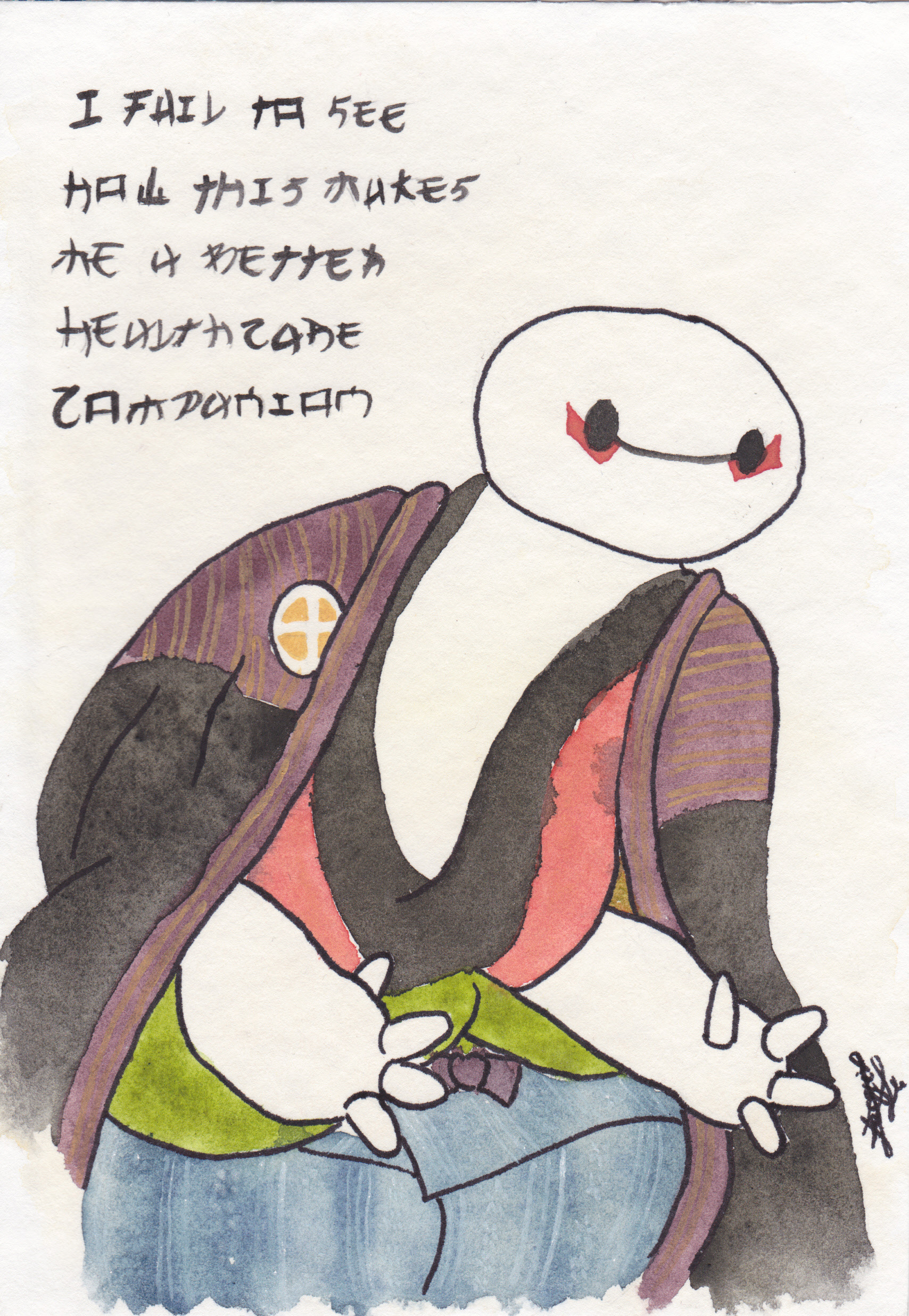 Baymax X Sharaku