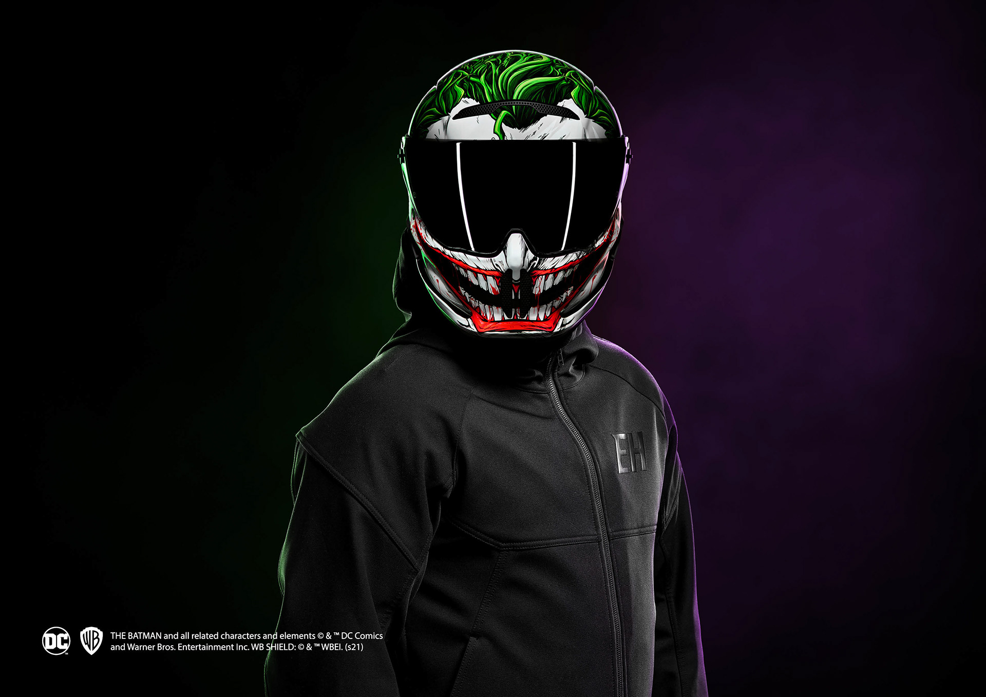 Daniele Caruso - DC x Ruroc Joker Helmet