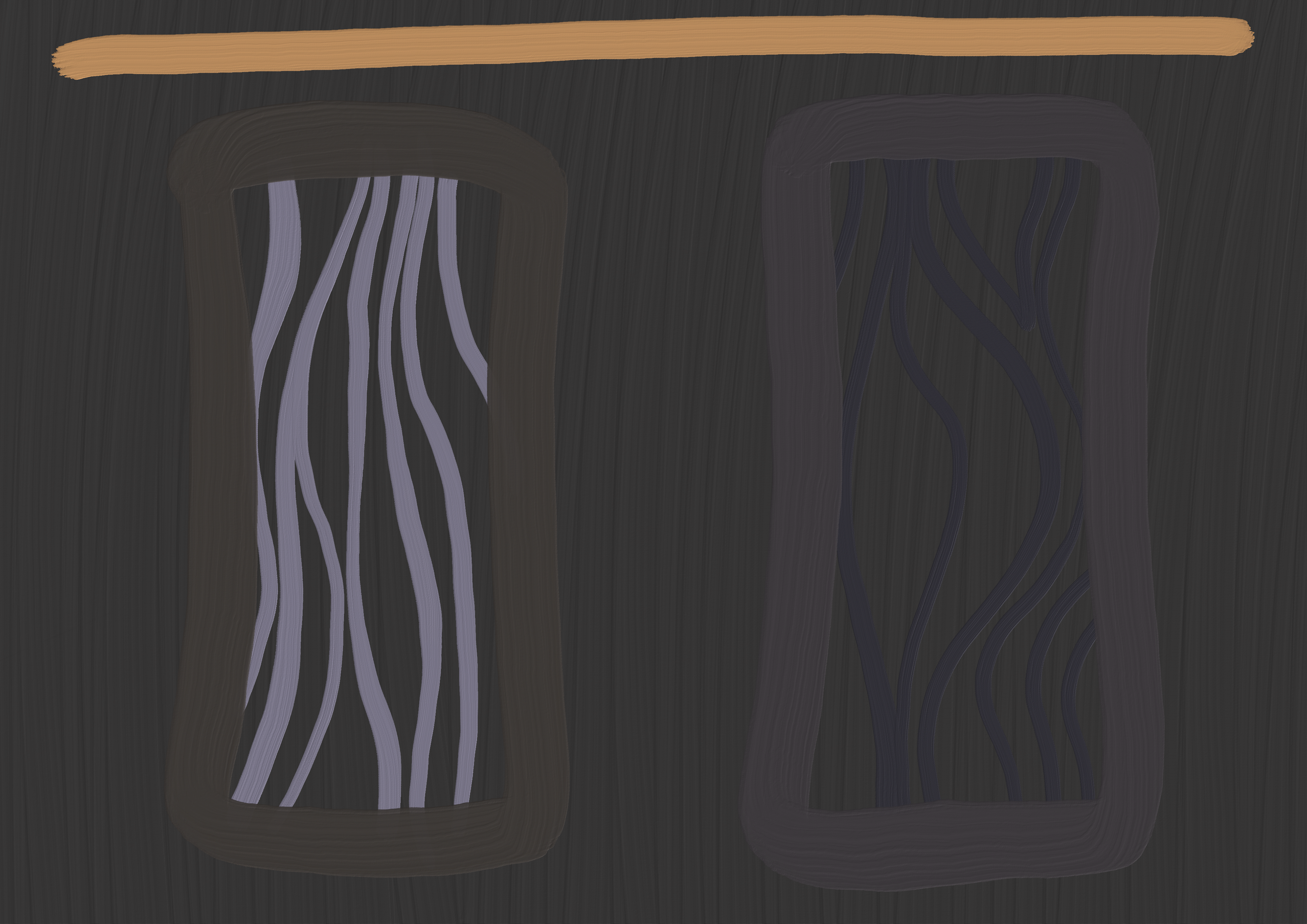 Thom Browne SS22 - The Form of Fashion’s Echo Part I - Series of abstract expressionism digitally handmade Illustrations that translate the essence of fashion shows into shape, space, gesture and colour, capturing what the collection and show’s atmosphere feel like.