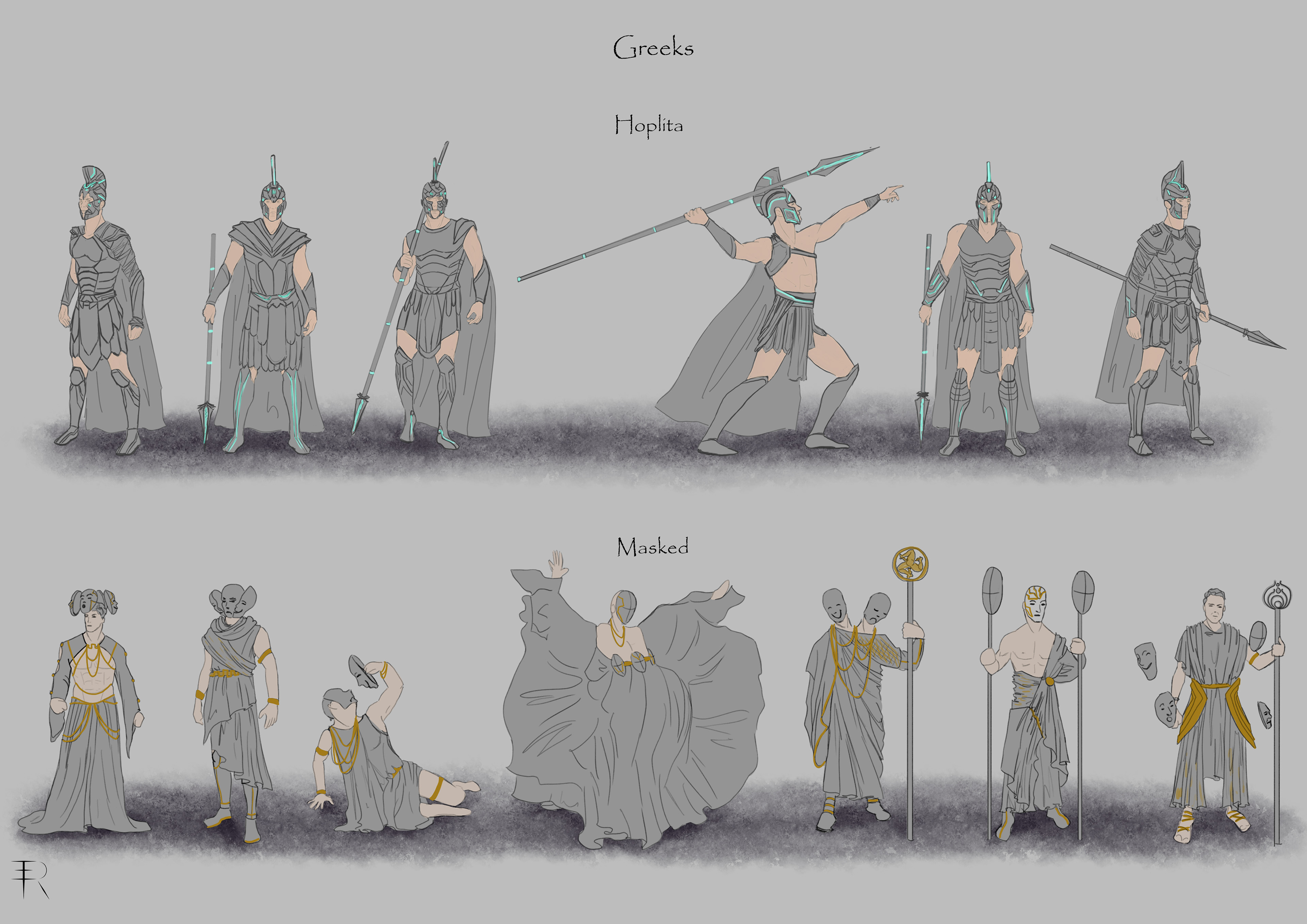 Greek Sketches