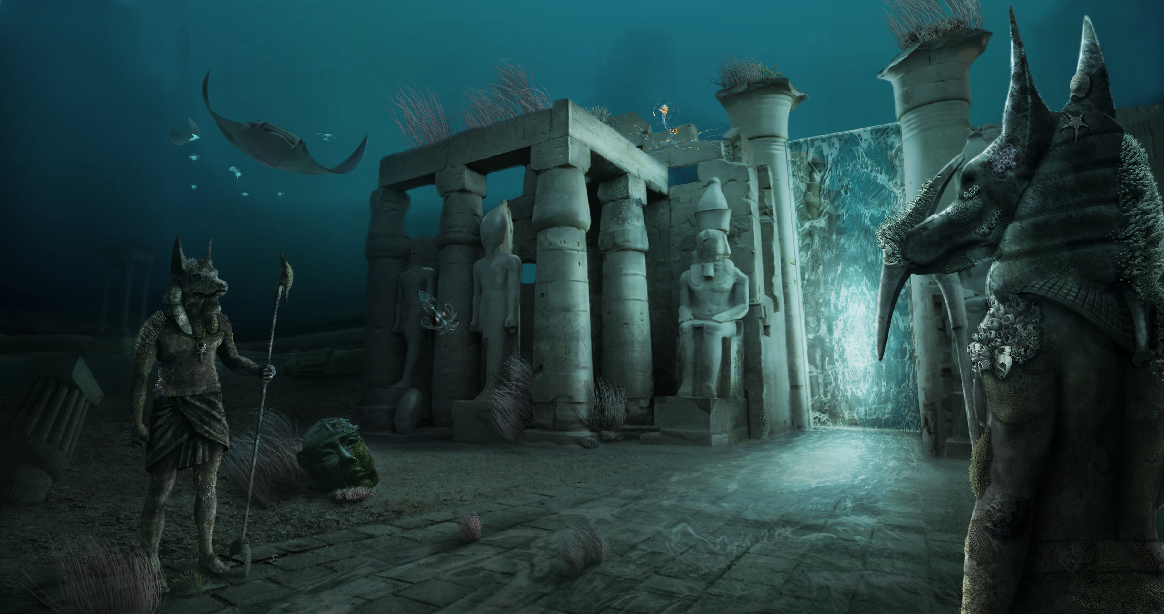 Egyptian Gate into the Deep Ocean