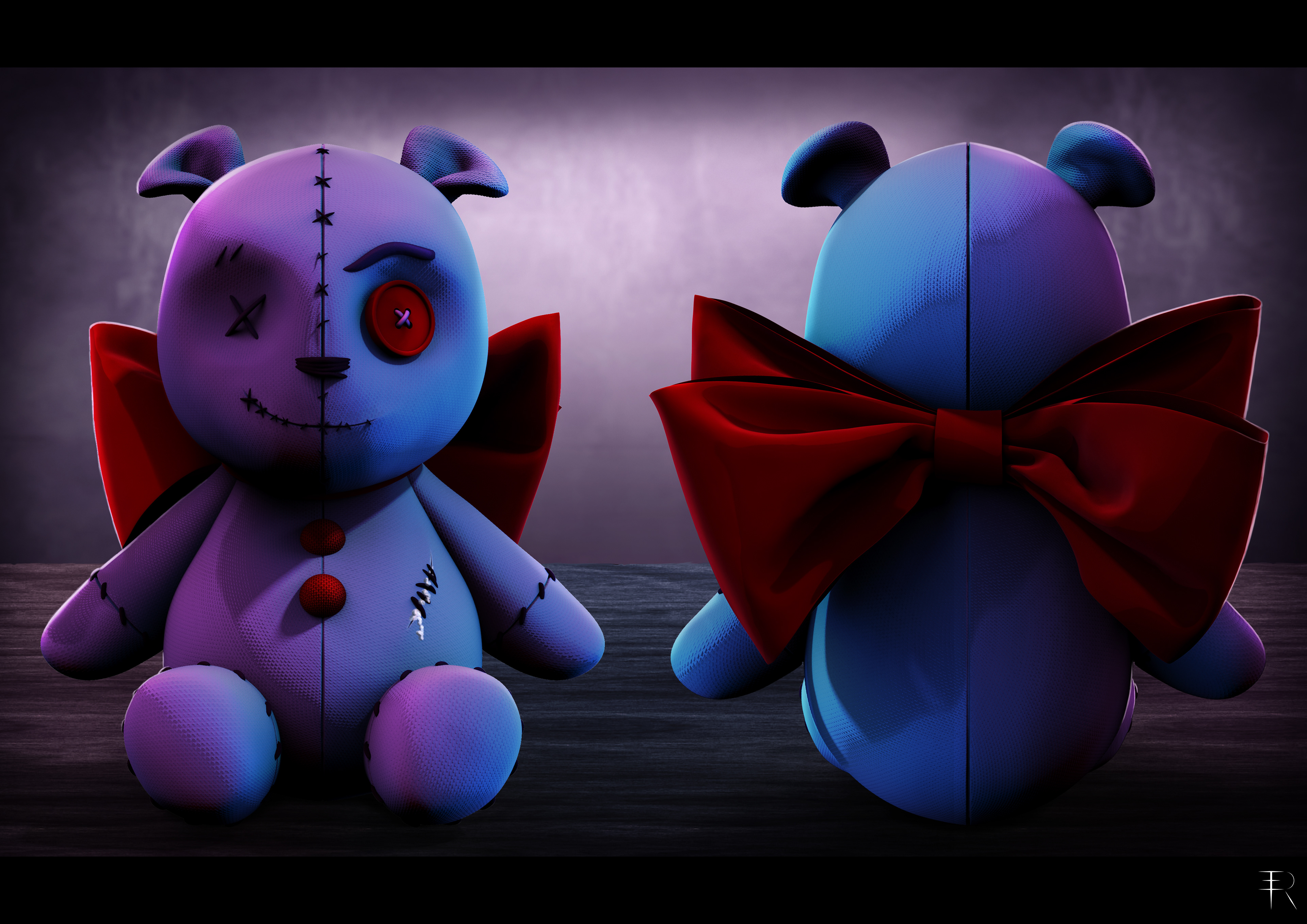 Orphan Girl - Teddy Bear