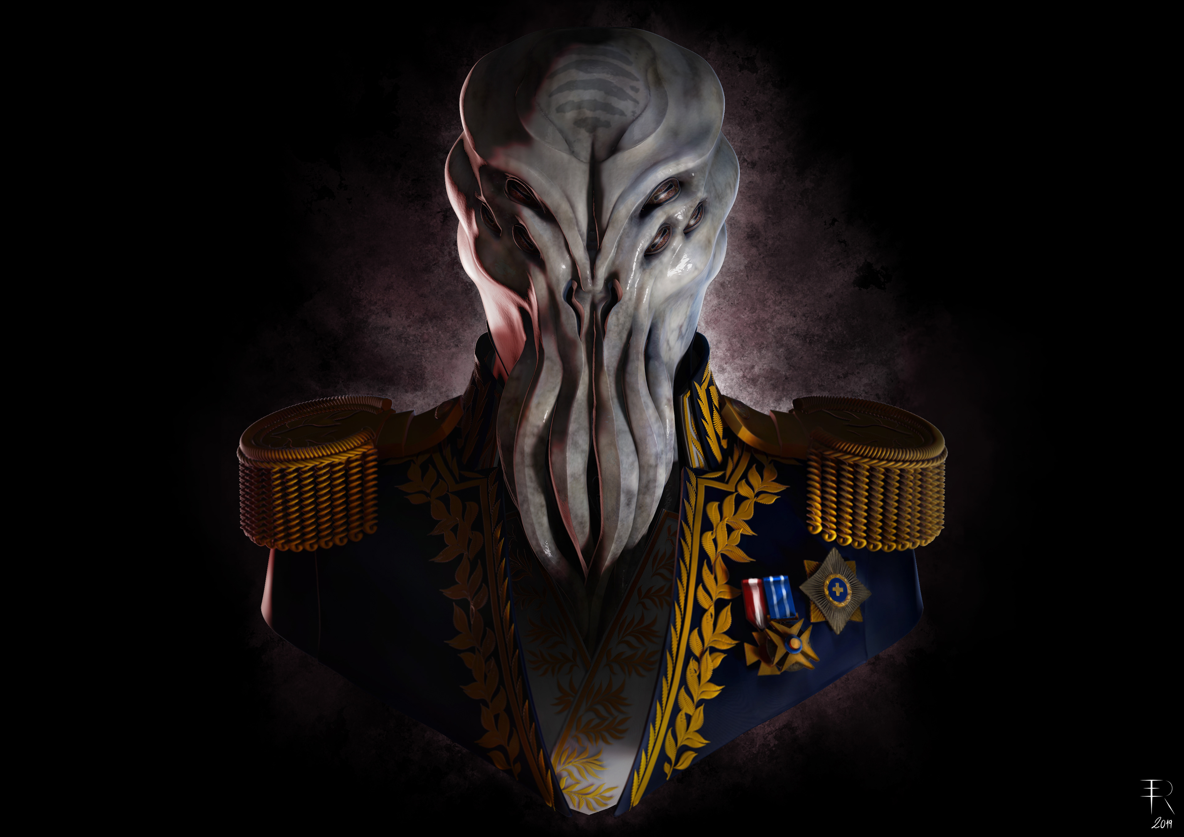 Military Officer Kraken