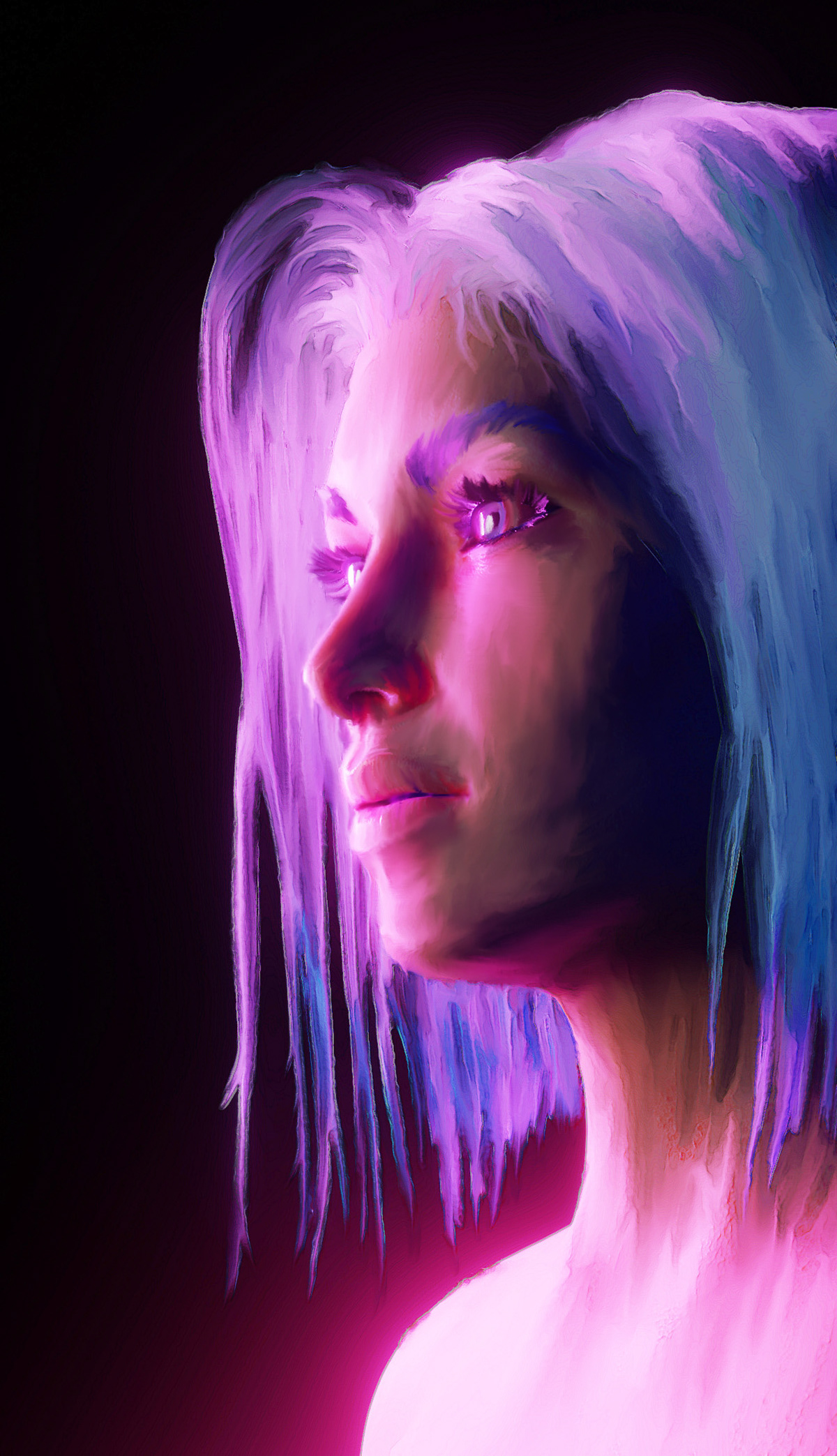 Rendering Style 1 (Digital Paint)