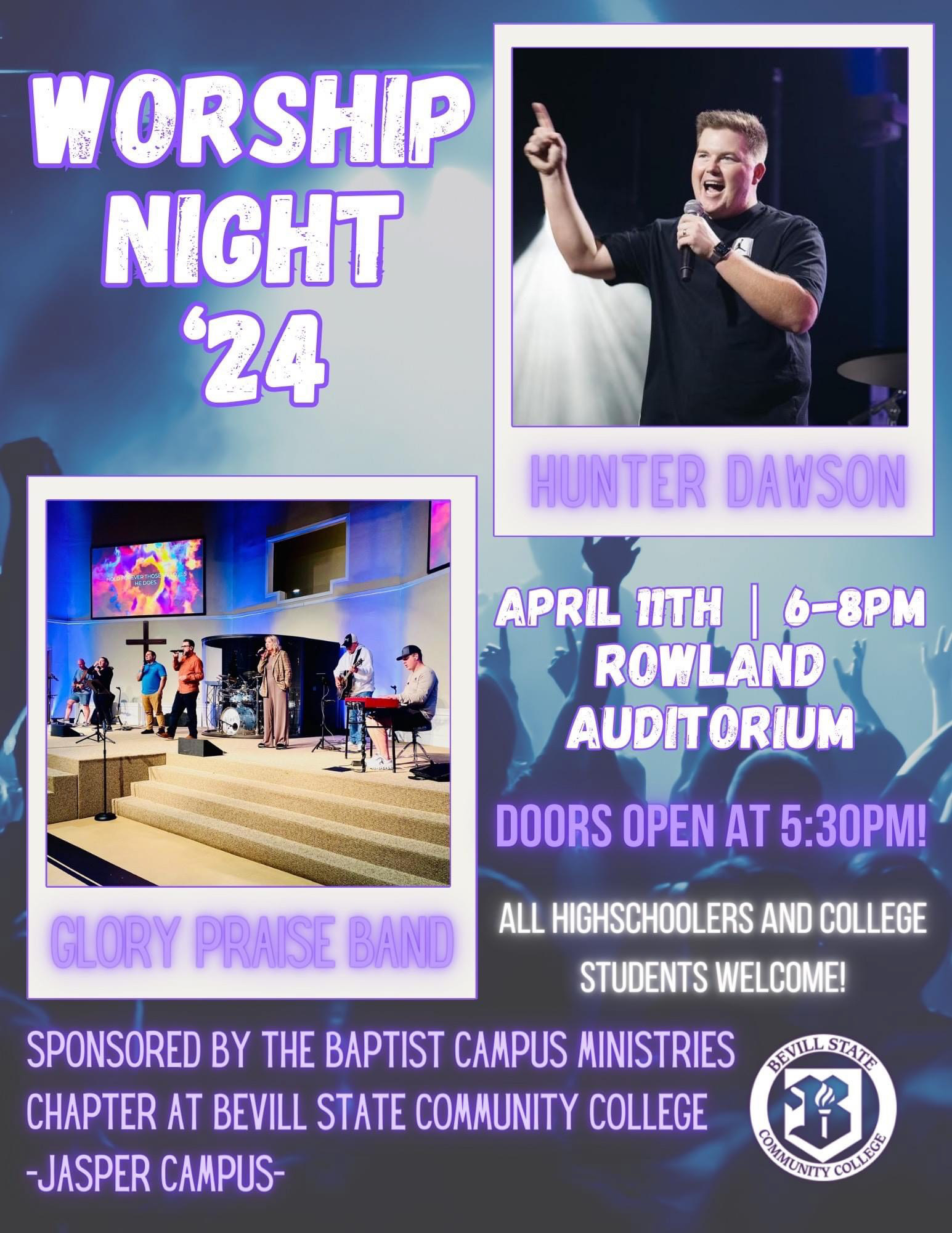 Worship Night Announcement 2024