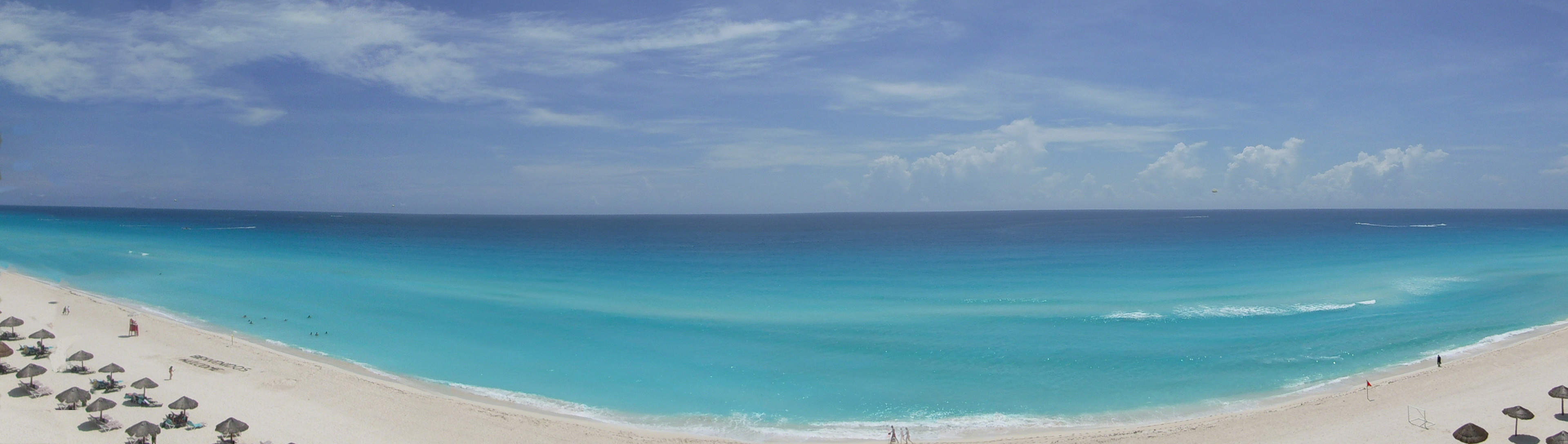 Cancun Beach Panorama