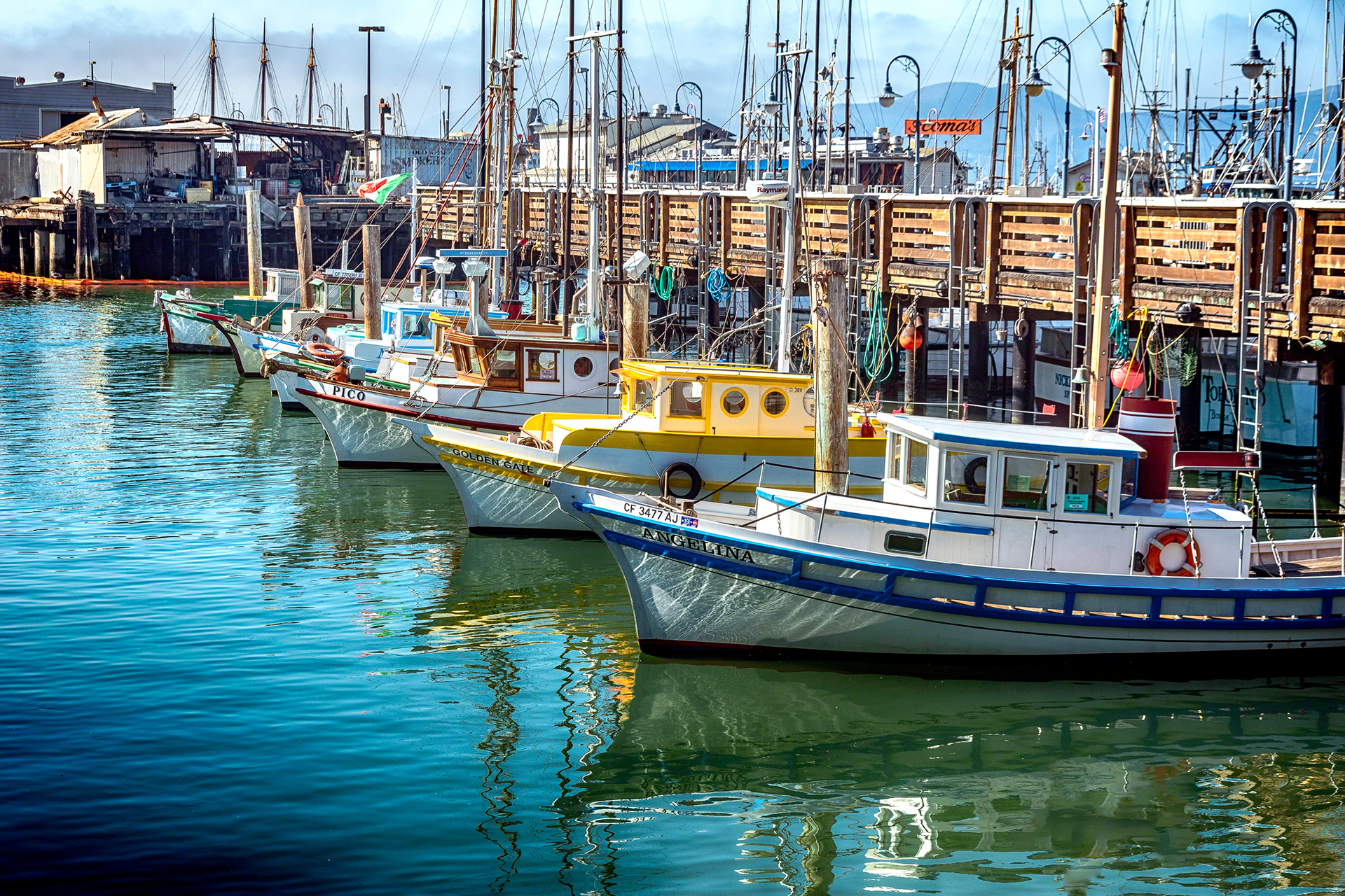 Vintage Fishing Boats