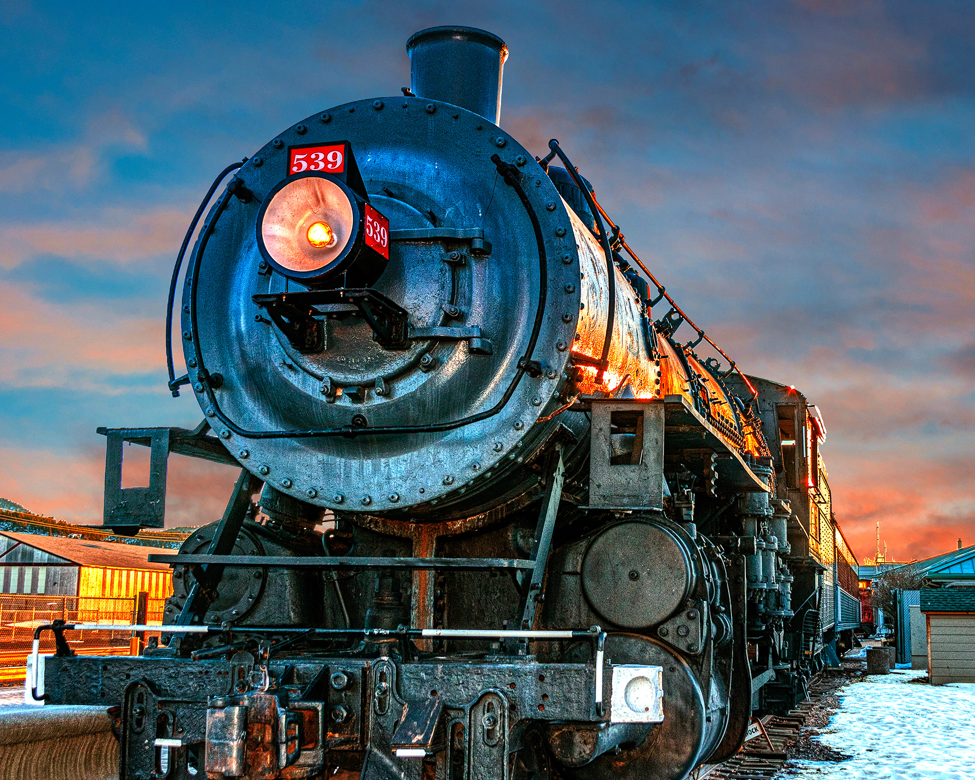 Grand Canyon Train 539 evening