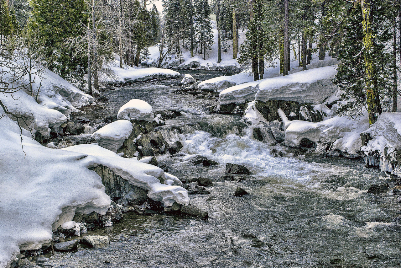 Ice Blue Yuba River