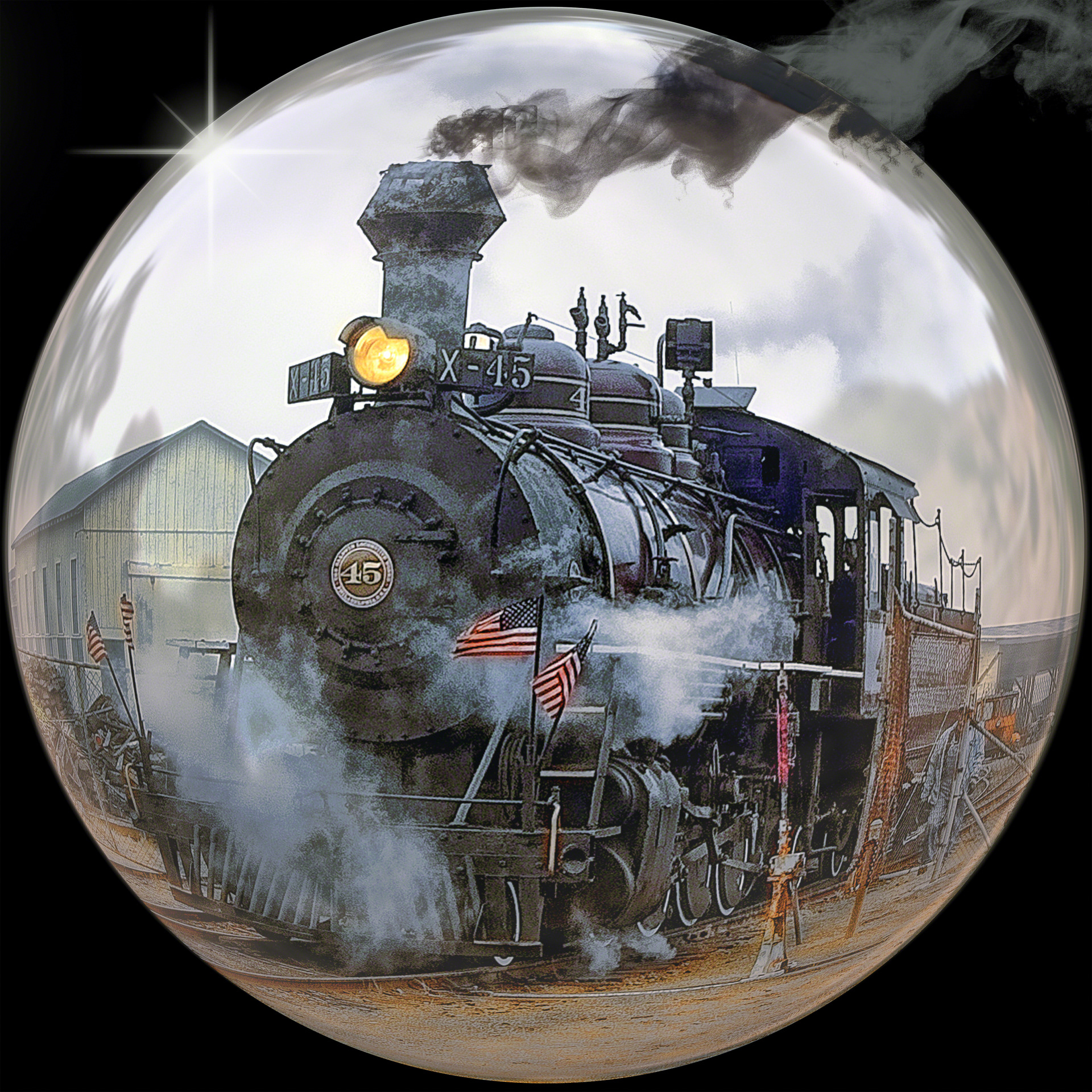 Skunk Train Sphere