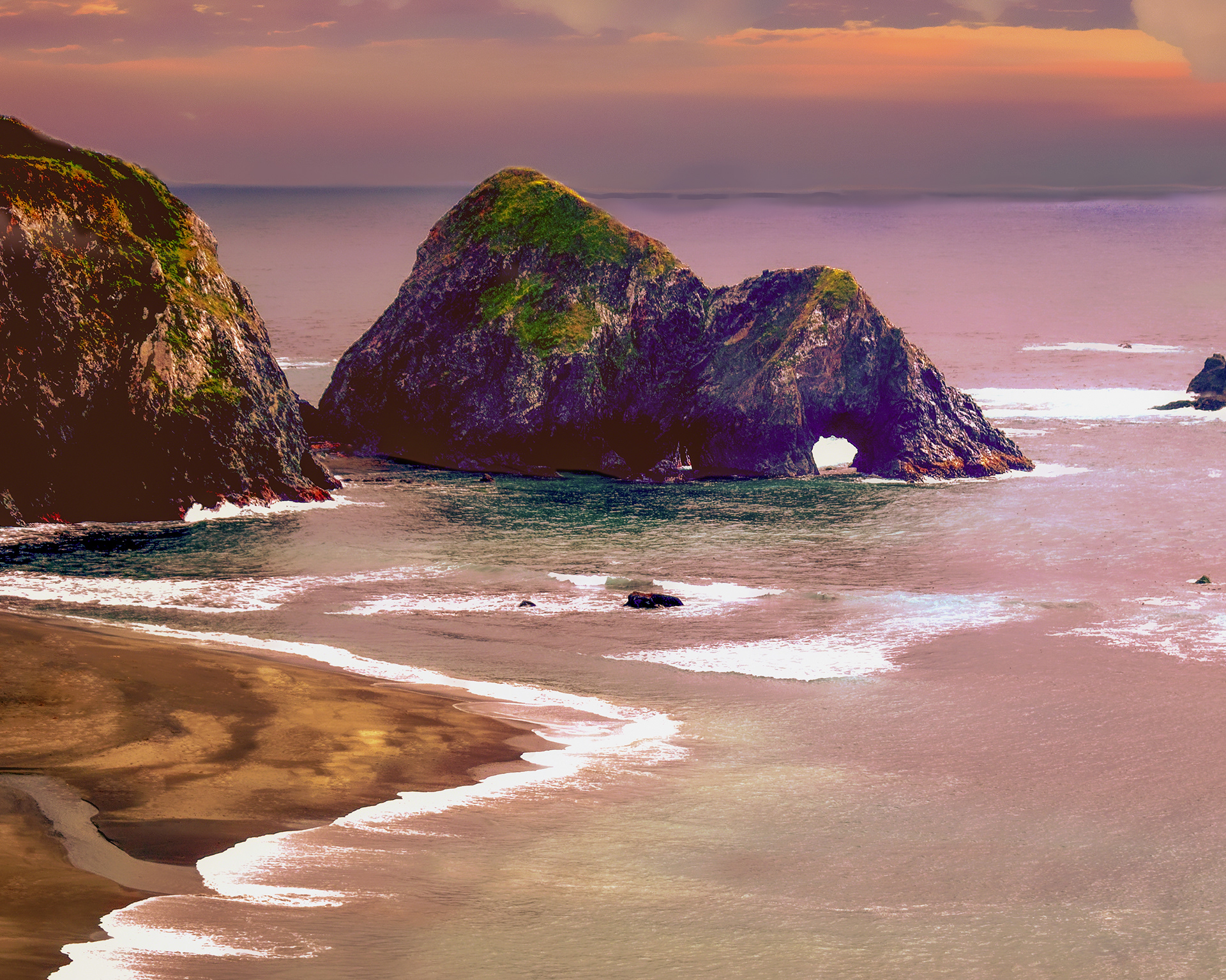 Mendocino Coastline Dawn