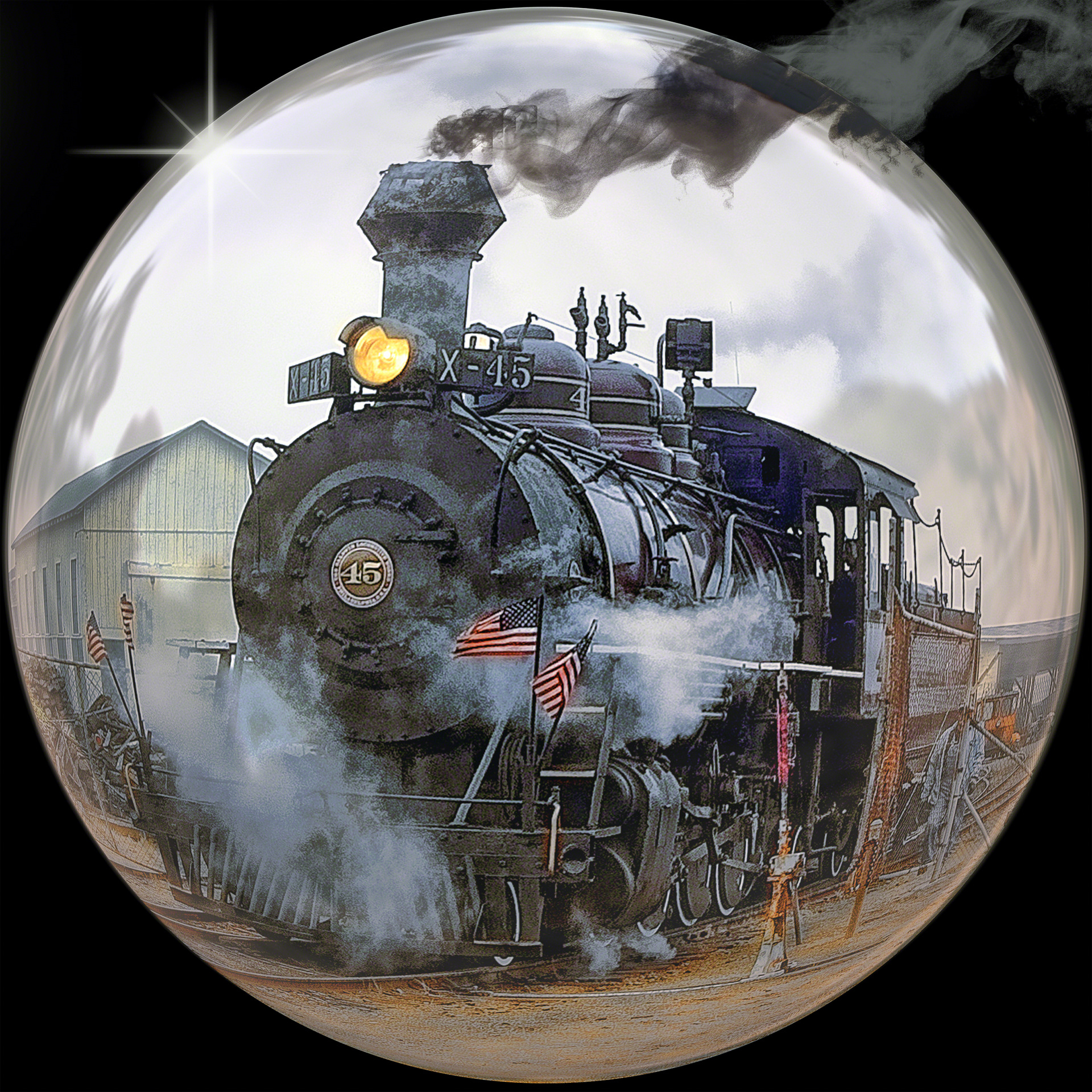 Skunk Train Sphere