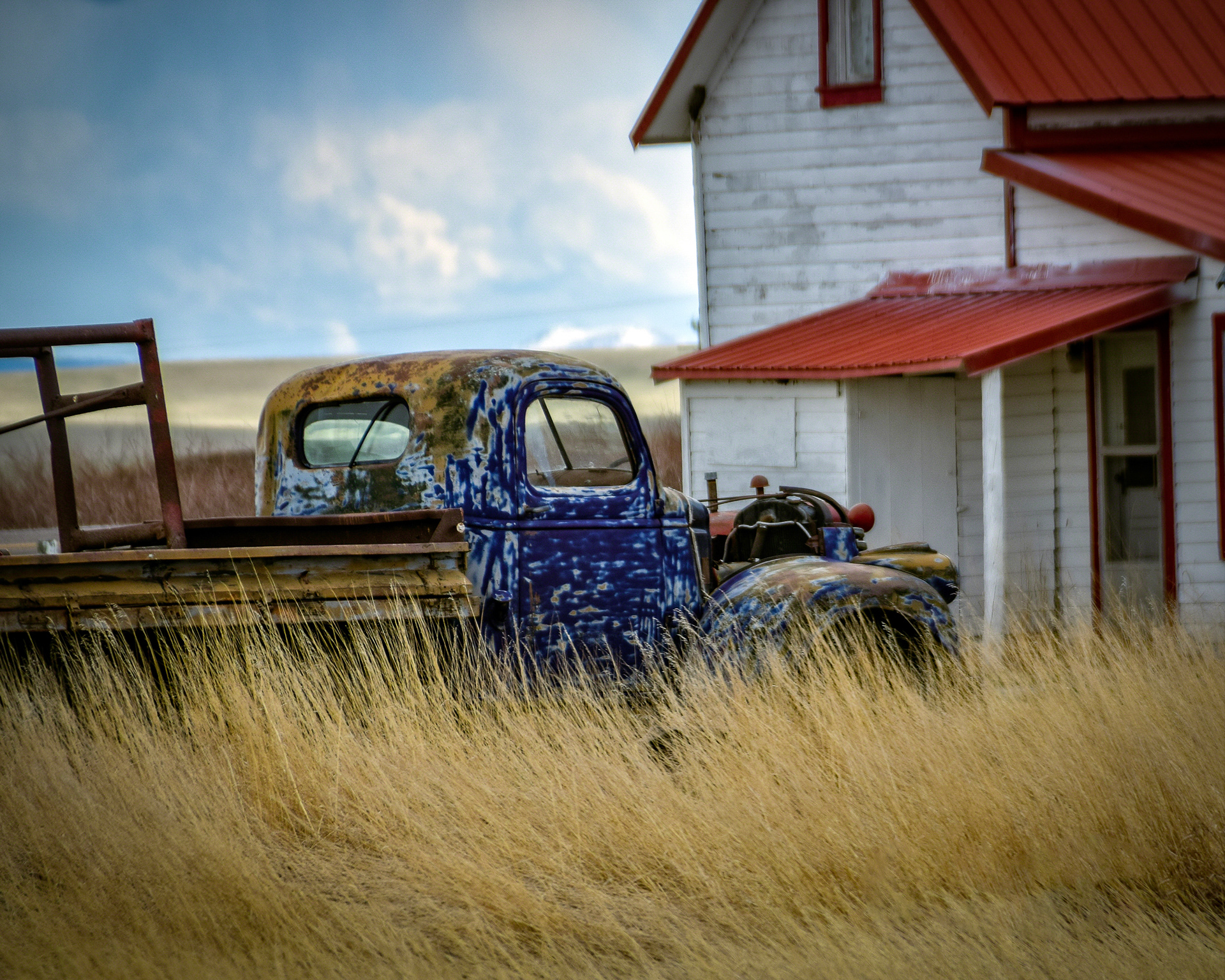 Old Truck at the Farmhouse