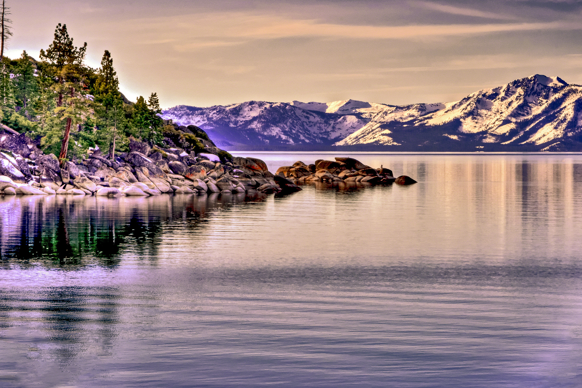 Sand Harbor Mountain View