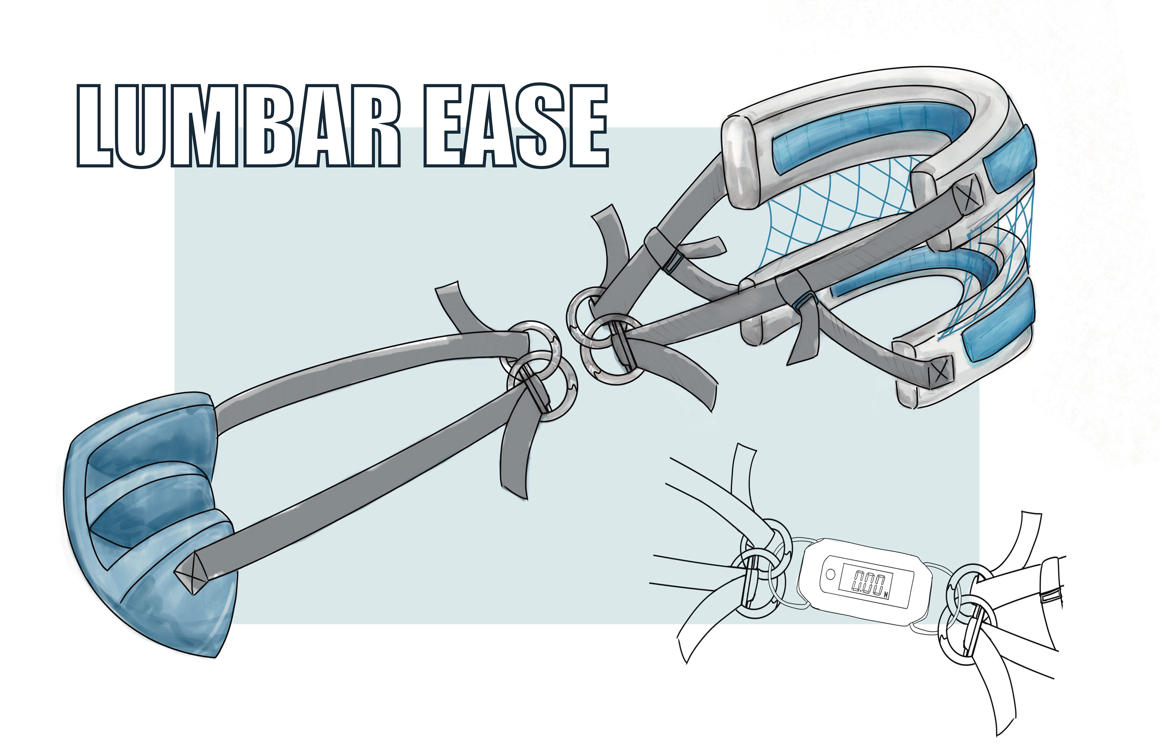 Assists in Lumbar Traction