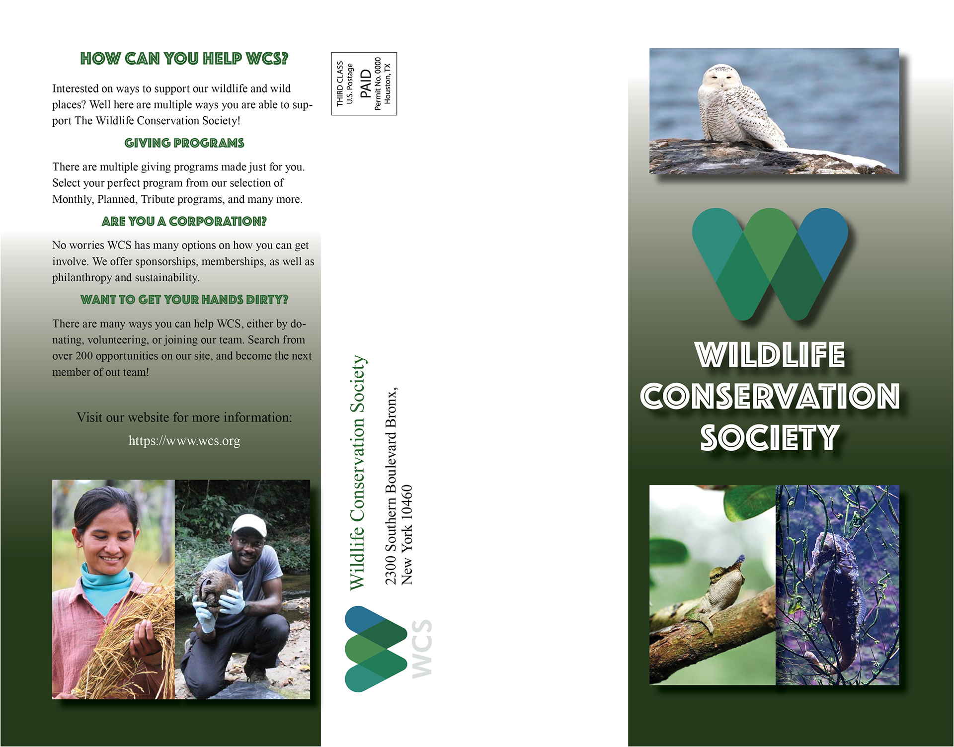WCS Brochure (Outside)