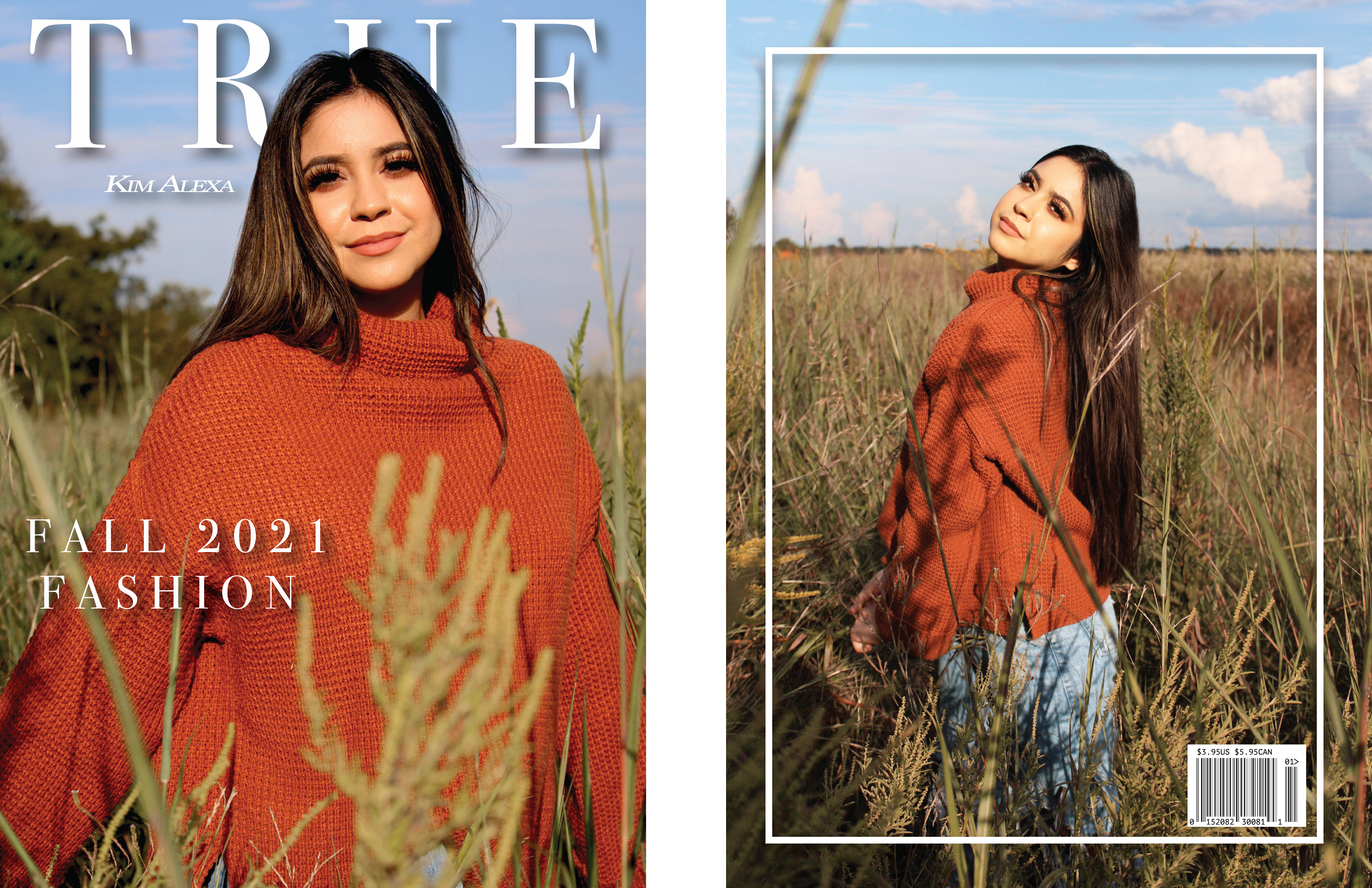 True Magazine Cover/Back, 12x18