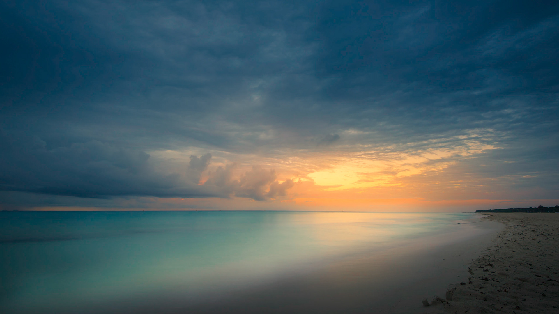 Turquoise Sunset