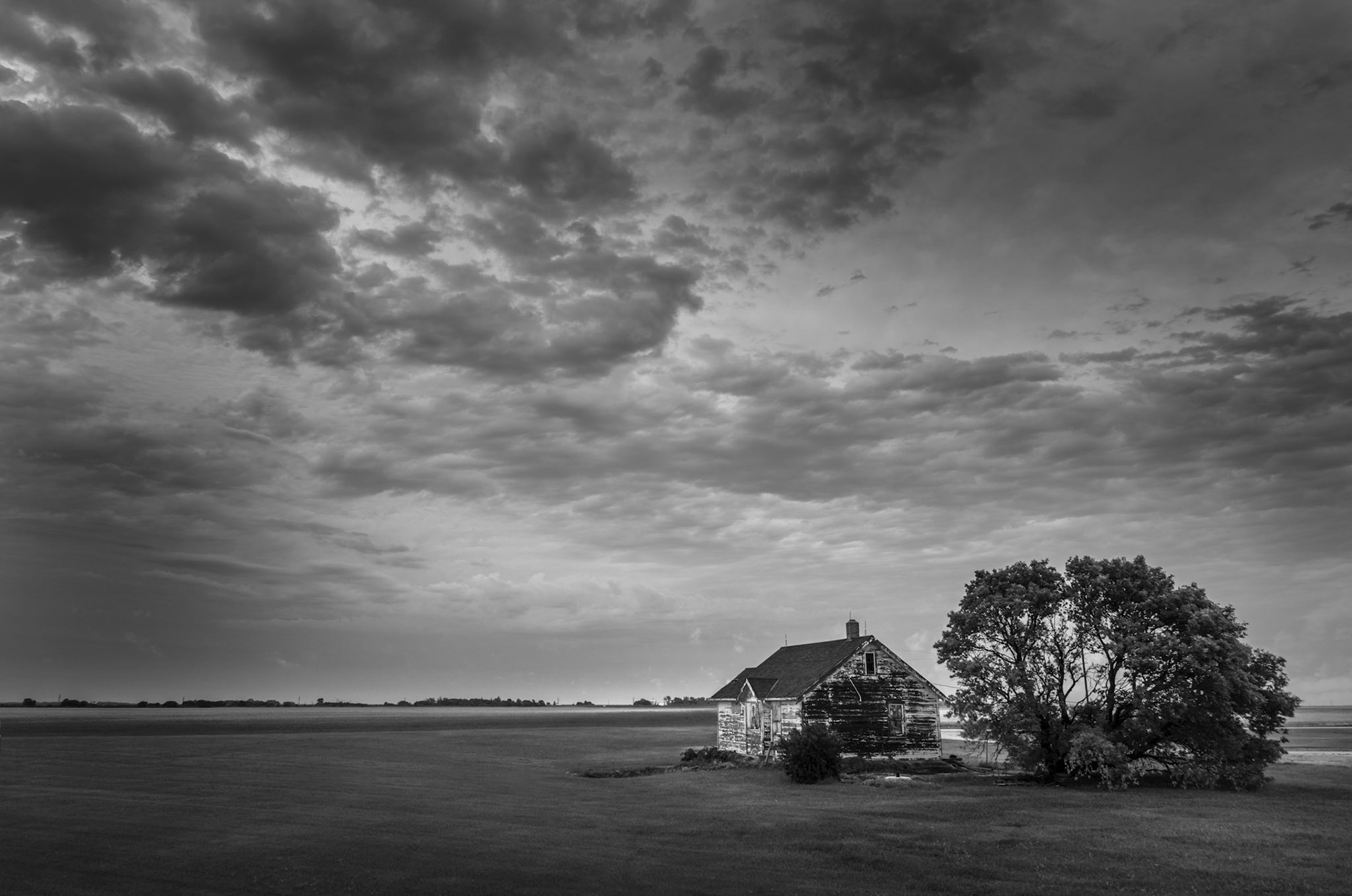 Old Farm in the Prairies
