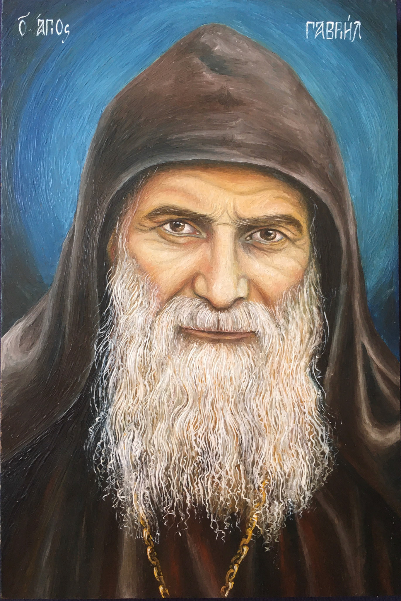 St.Gabriel Urgebadze, 20x30x1.5cm