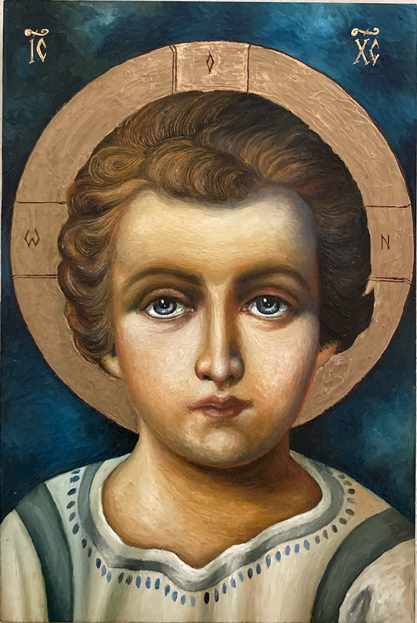 Copy of Jesus Emmanuel,detail, 20x30x2cm